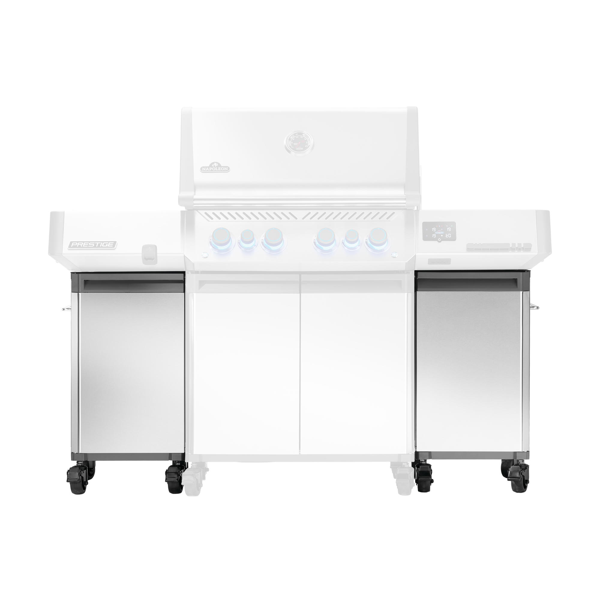 Napoleon® Prestige® Edelstahl-Unterschrank, 2er-Set (68003)