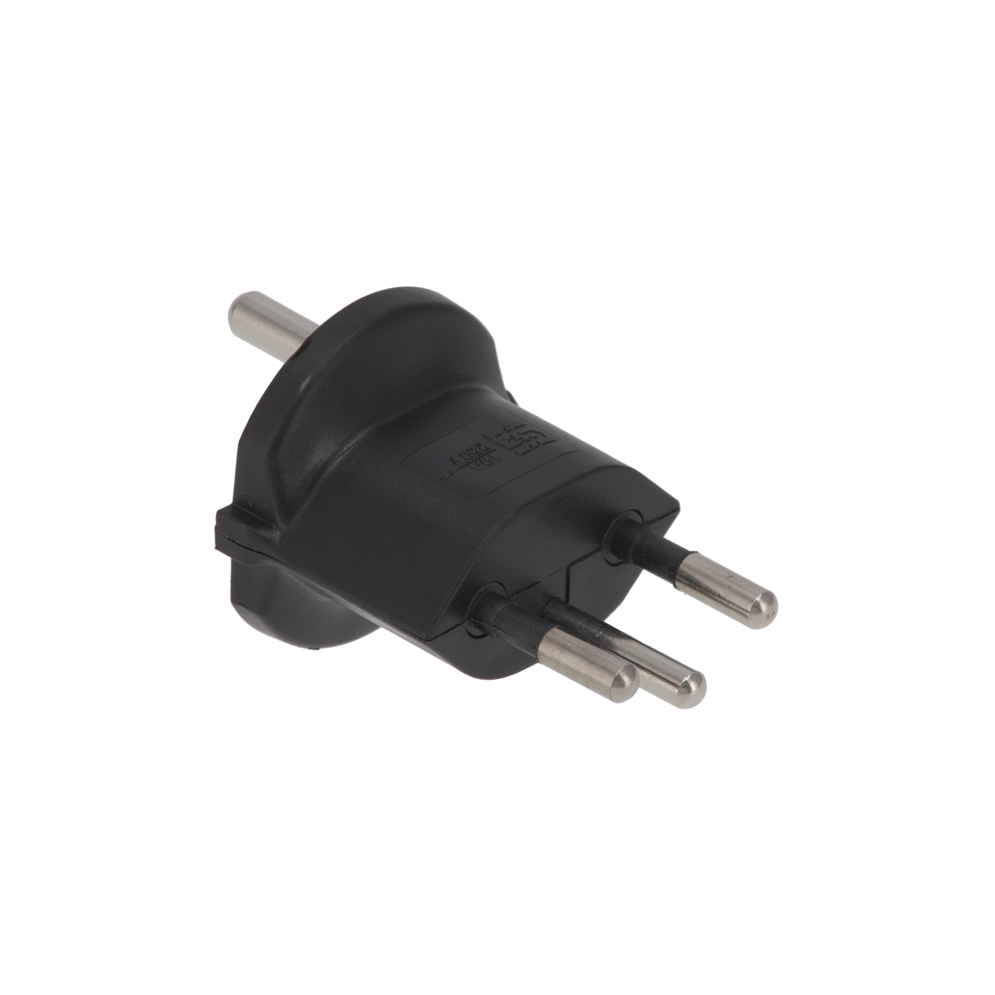 Permanent Fixadapter Schweiz - Stecker SCHUKO Typ F CEE 7 Permanent Fixadapter Schweiz - Stecker SCHUKO Typ F CEE 7