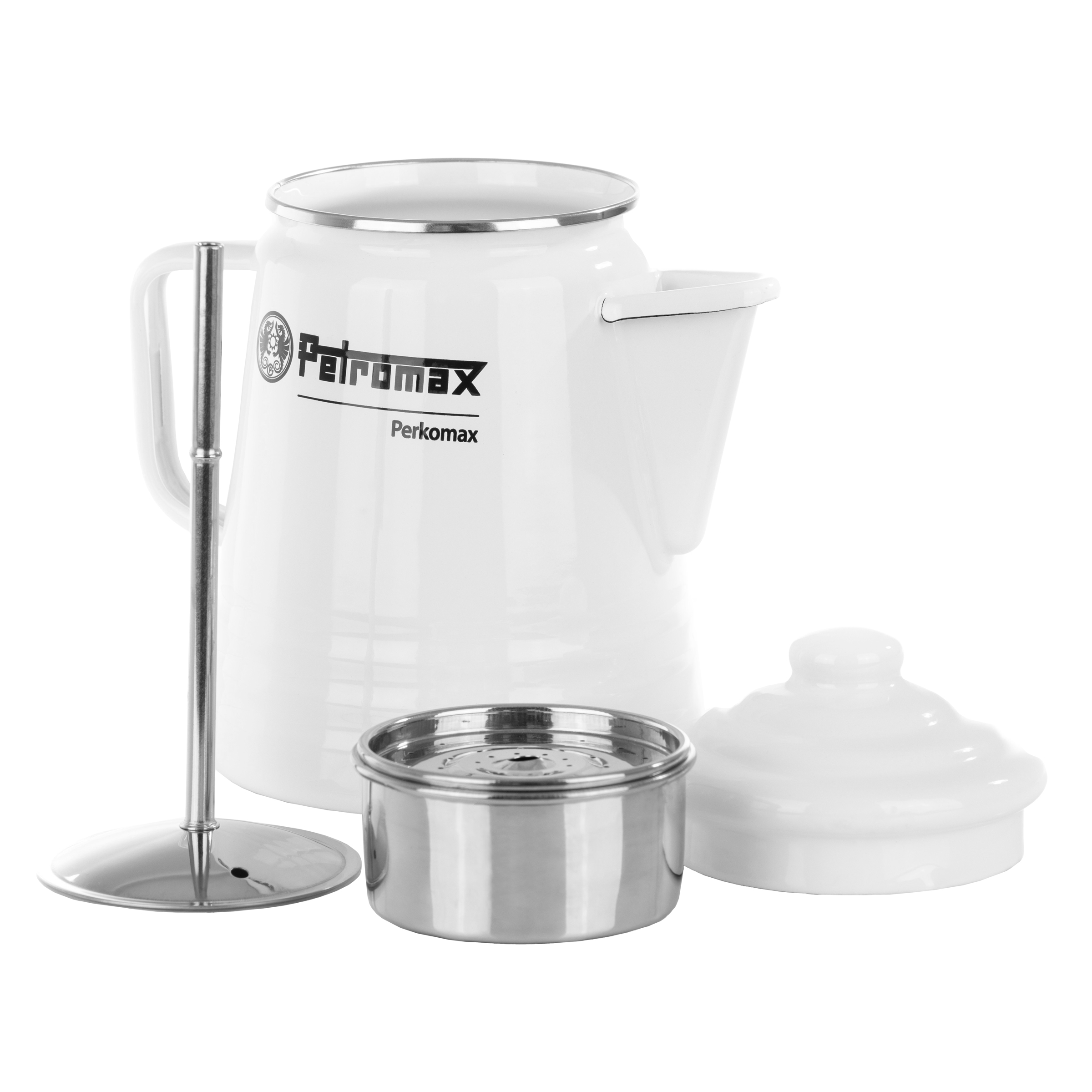 Petromax® Perkolator Perkomax, weiß emailliert (per-9-w) - Petromax