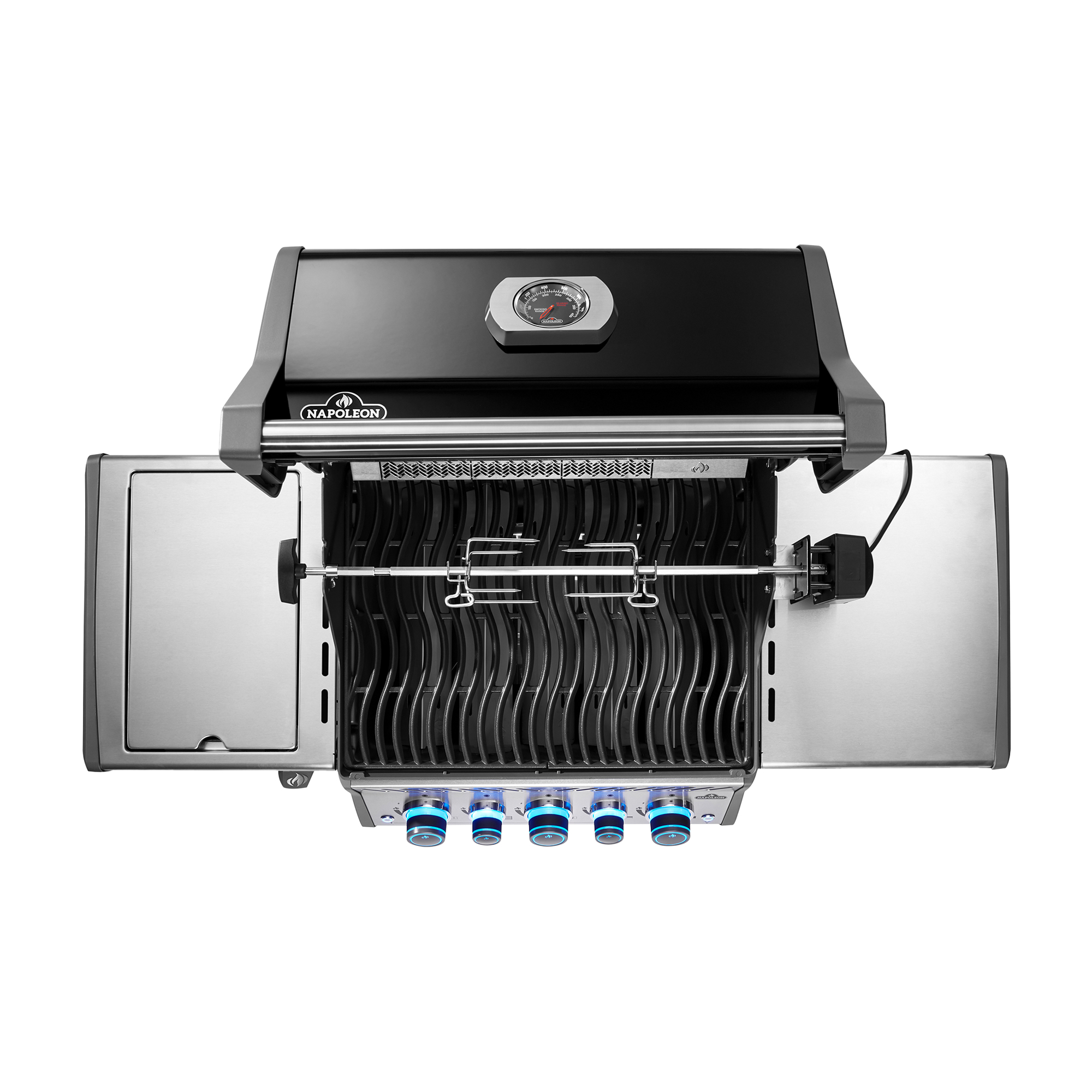 Napoleon® Rogue® PRO-S 425, schwarz - Inkl. Drehspieß Modell 2025 (RPS425RSIBPK-2-DE-R) - Napoleon Napoleon® Rogue® PRO-S 425, schwarz - Inkl. Drehspieß Modell 2025 (RPS425RSIBPK-2-DE-R) - Napoleon