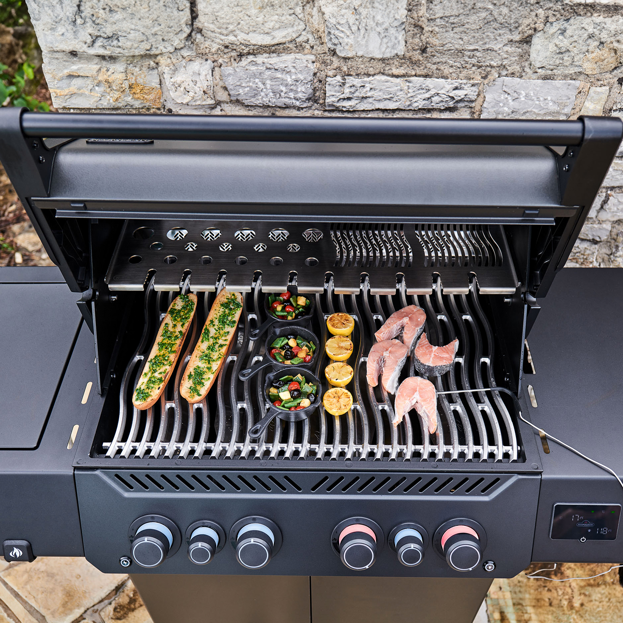 Napoleon Gasgrill P500 Phantom Gasgrill Napoleon® Prestige® 500 Phantom Connect Modell 2025 (P500VXRSIBPK-DE-PHM) - Napoleon