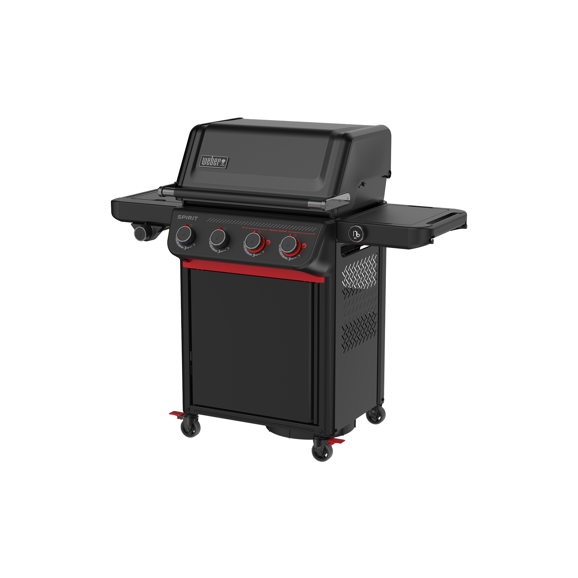 Weber® Spirit EP-435R Stealth Edition mit Seitenkochstelle und Drehspieß (1501511) - Weber
