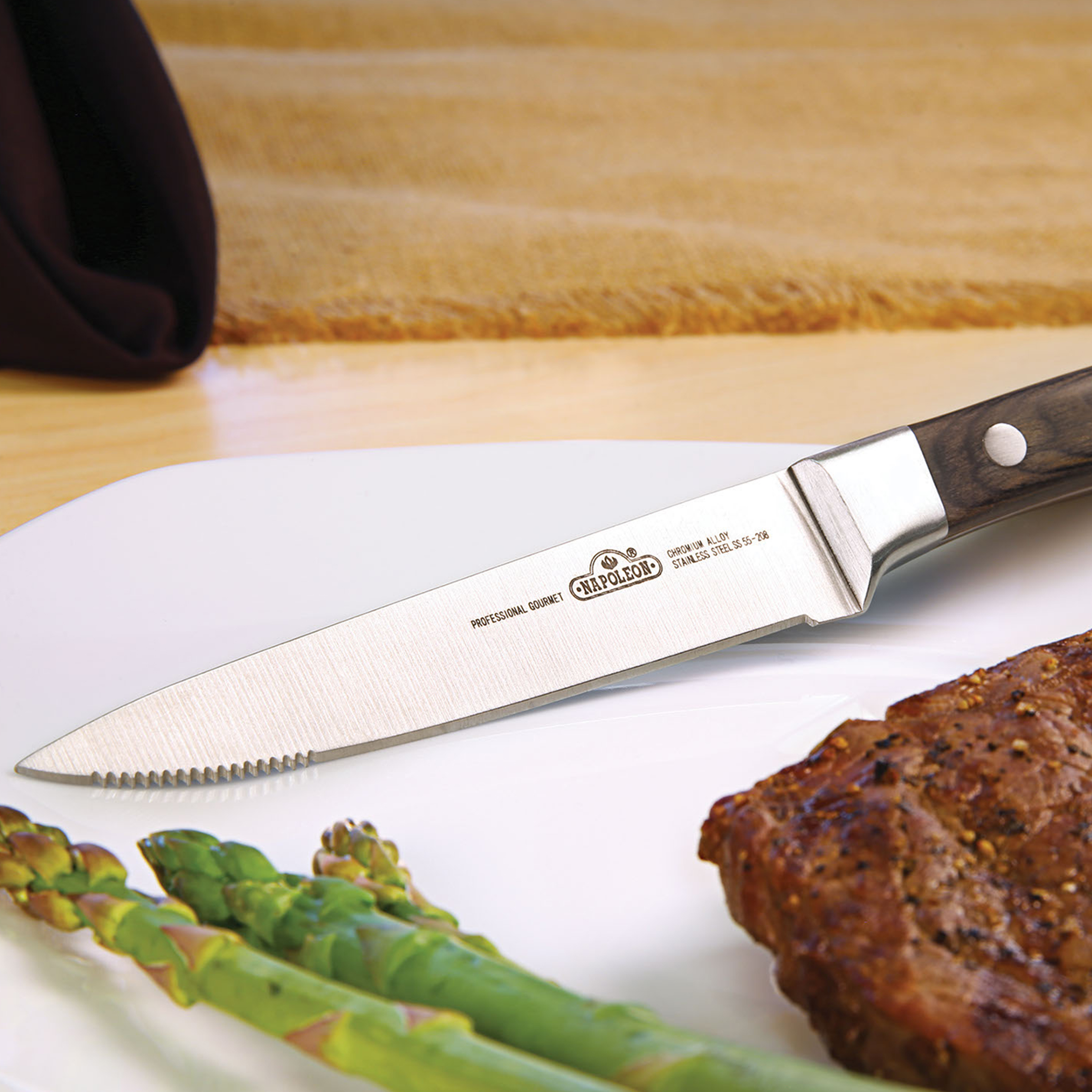 Napoleon® Steakmesser mit Wellenschliff (55208) - Napoleon