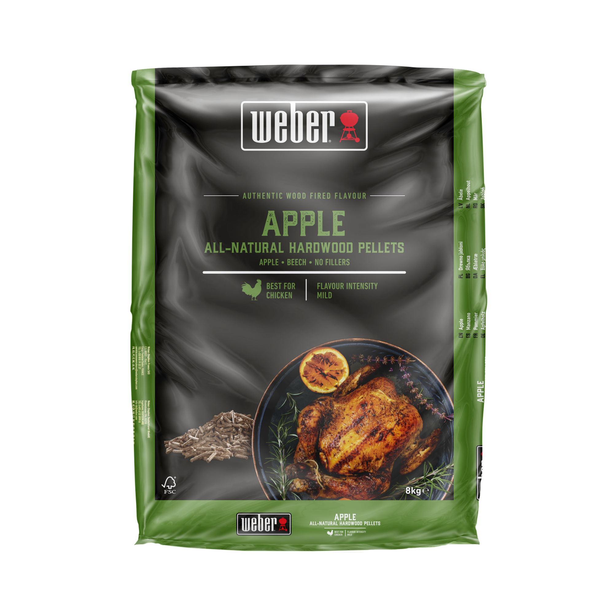 Weber® Holzpellets Apfel, 8 kg (3401055) - Weber