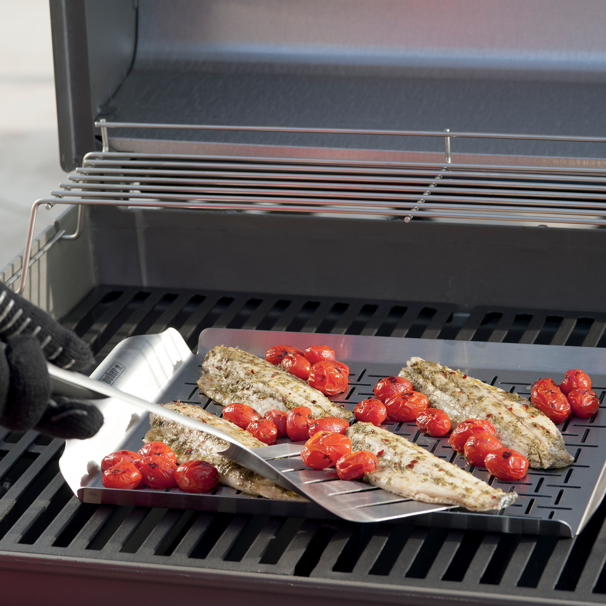 Weber® Edelstahl Deluxe Grillpfanne (6435) - Weber