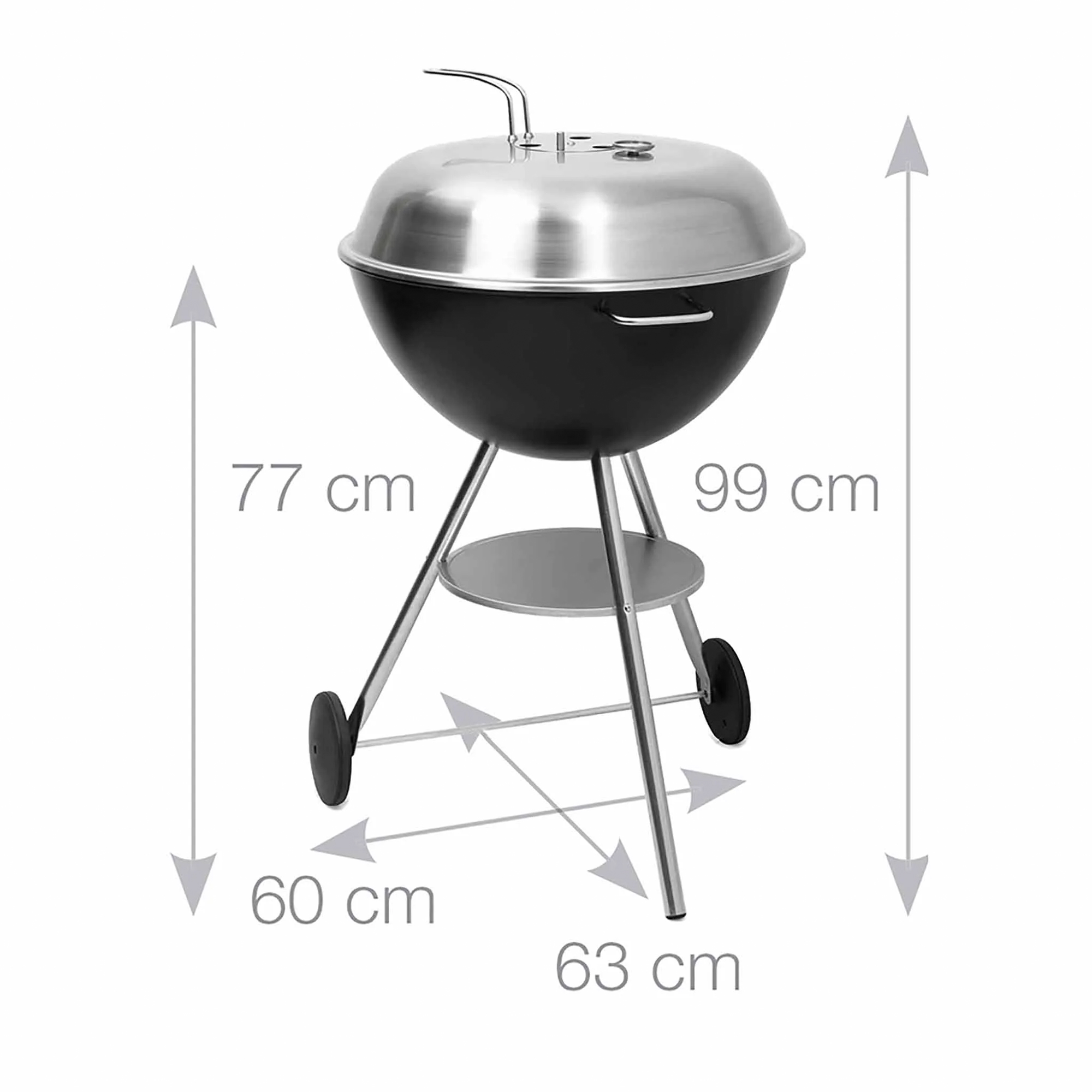 Martinsen® Holzkohle Kugelgrill 1400 (109001) - Martinsen