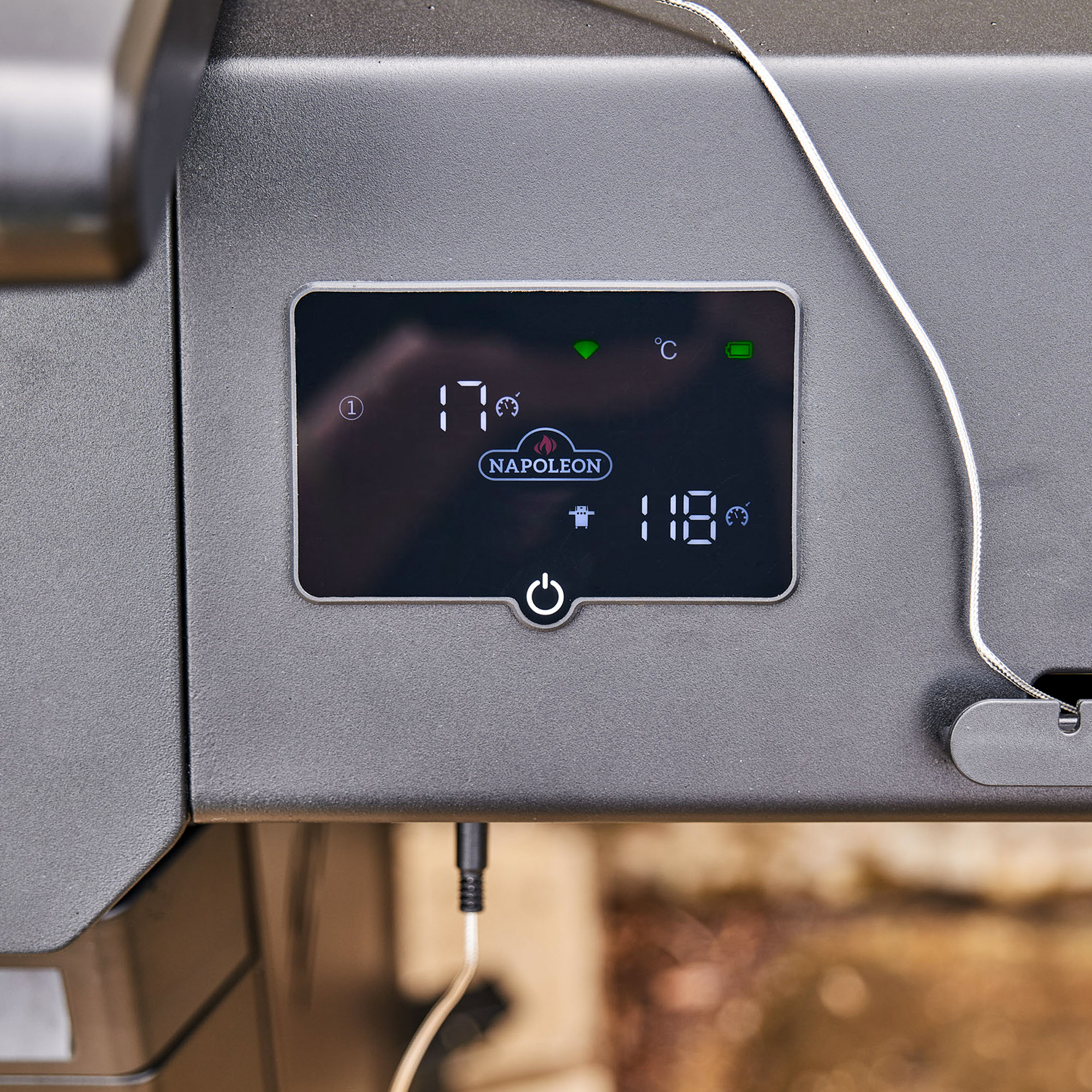 Prestige Phantom Display Connected Überwachung Gasgrill Napoleon® Prestige® 500 Phantom Connect Modell 2025 (P500VXRSIBPK-DE-PHM) - Napoleon