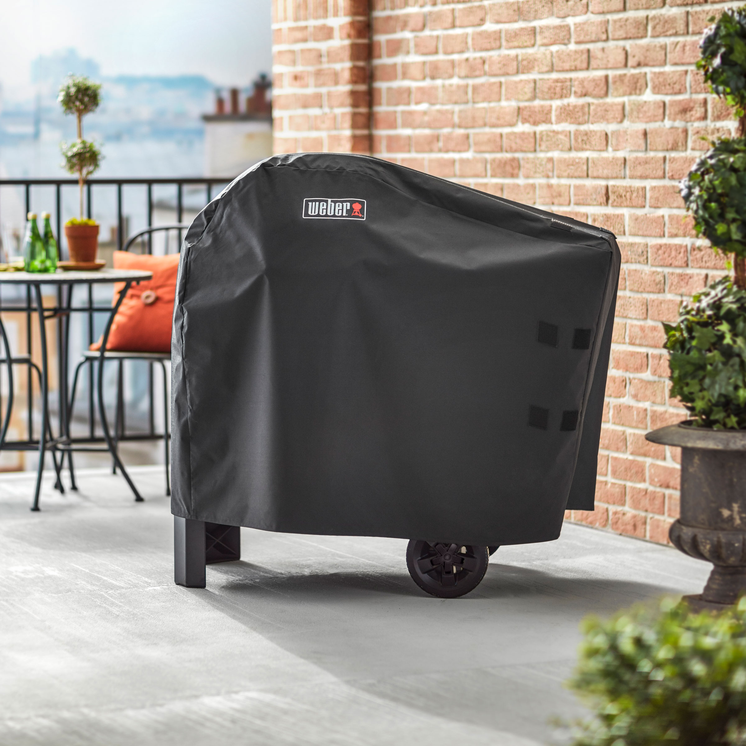 Weber® Premium Abdeckhaube für Pulse mit Rollwagen (7181) - Weber