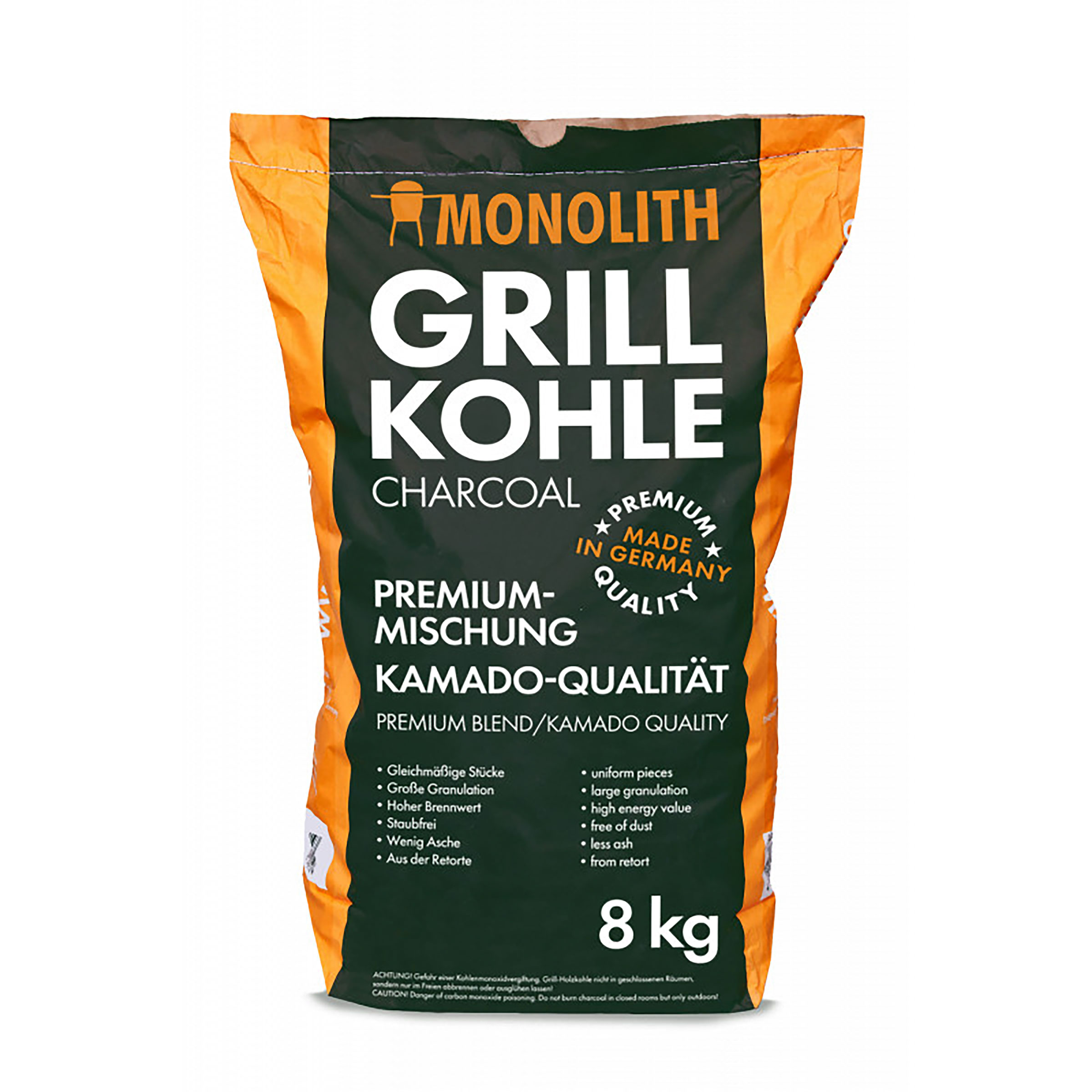 Monolith® Holzkohle, 8 kg (201090)