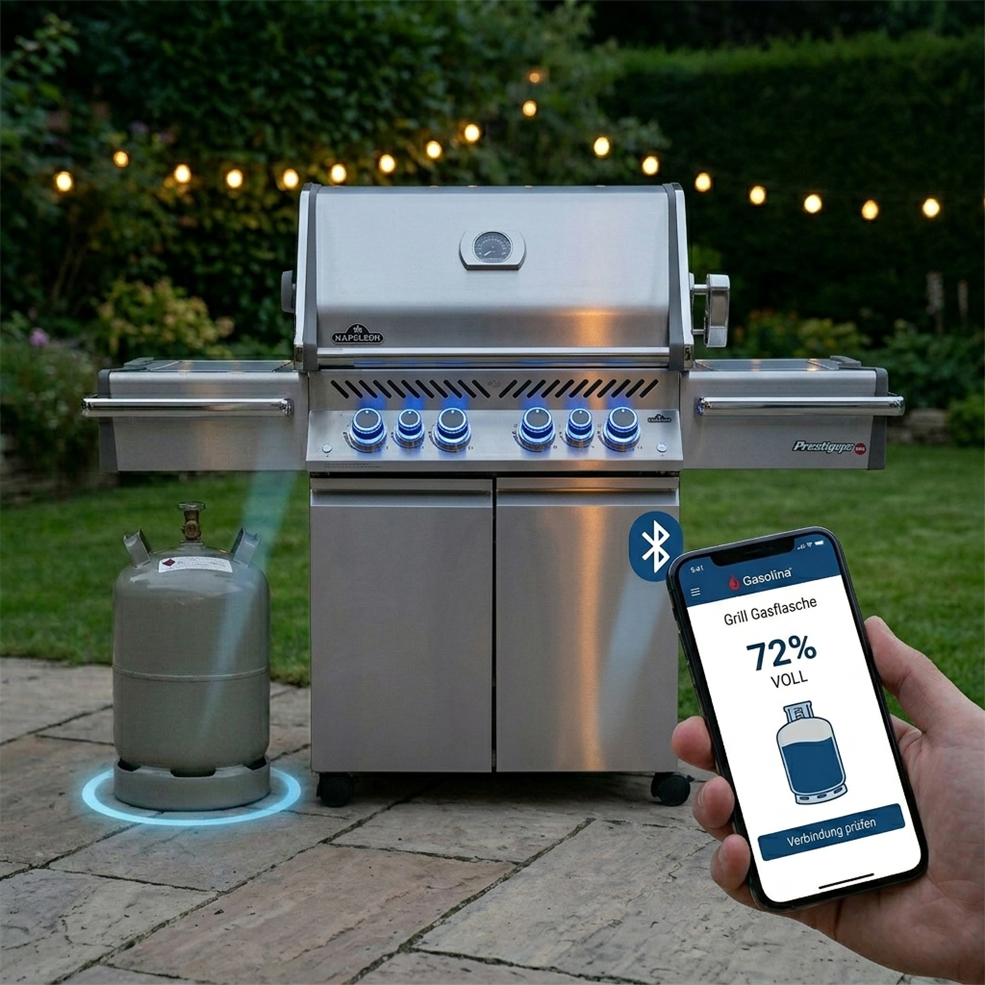 Gasgrill Napoleon® Prestige PRO™ 500 Limited Edition, Edelstahl (PRO500RSIBPSS-3) - Napoleon