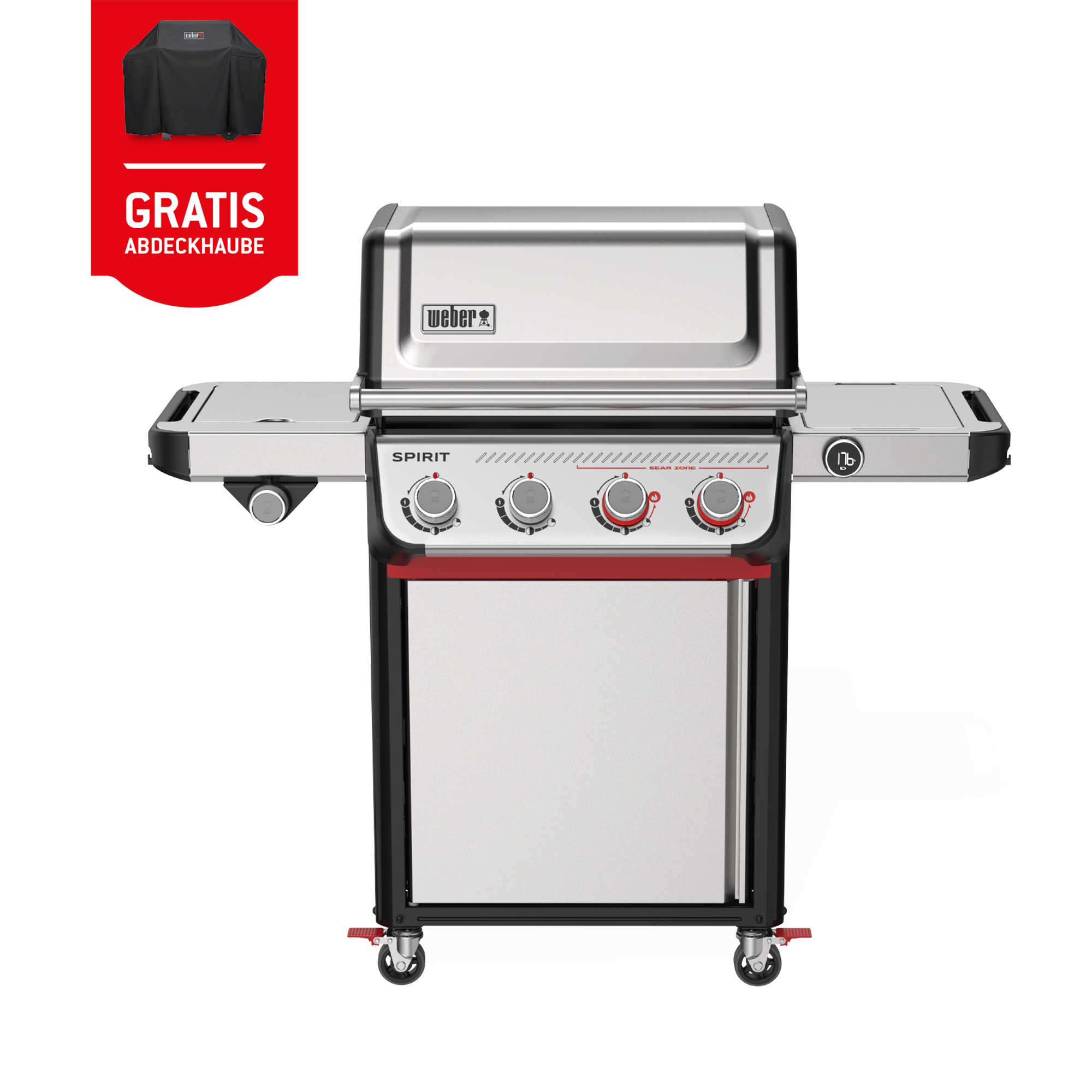 Weber® Spirit® Smartgrill SP-435 mit Seitenkochstelle (1500931) - Weber