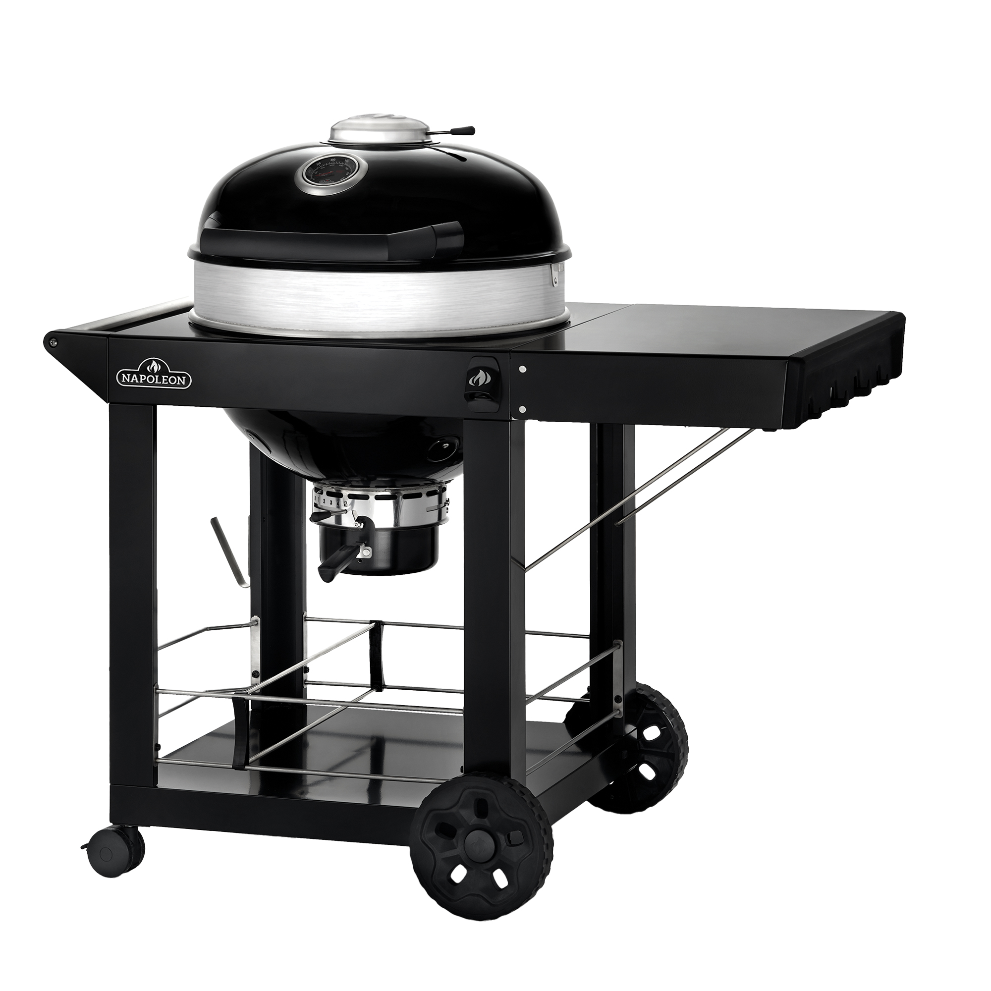 Napoleon® Holzkohlegrill Ø 57 cm - mit Wagen (PRO22K-CART3) - Napoleon