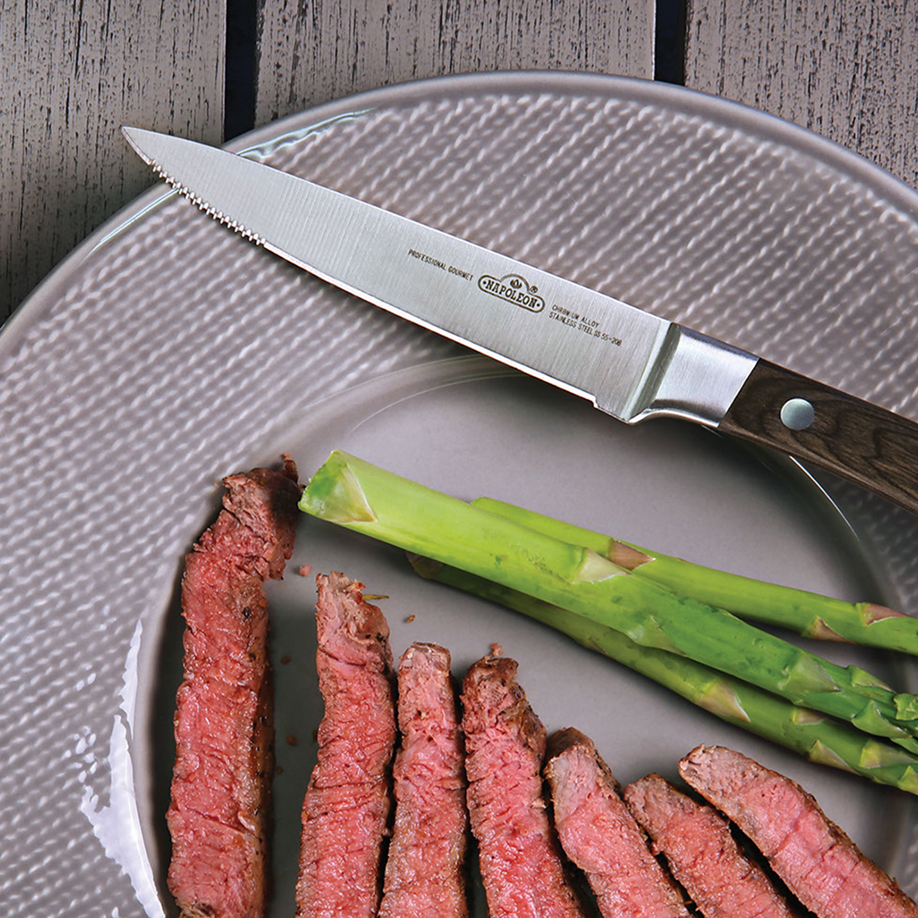 Napoleon® Steakmesser mit Wellenschliff (55208) - Napoleon