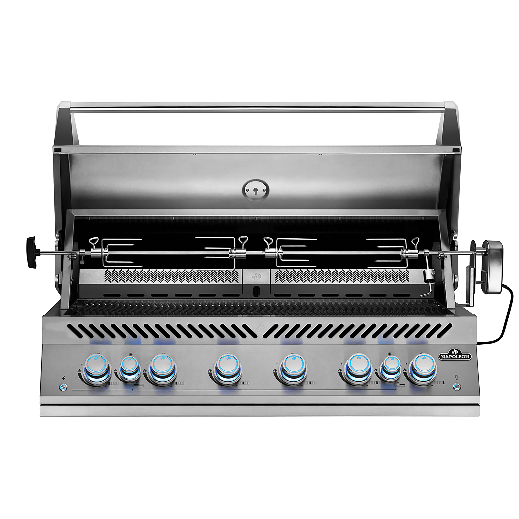 Napoleon® BIG44 Edelstahl Einbaugrill inkl. Drehspieß (BIG44RBPSS-DE) - Napoleon Napoleon® BIG44 Edelstahl Einbaugrill inkl. Drehspieß (BIG44RBPSS-DE) - Napoleon