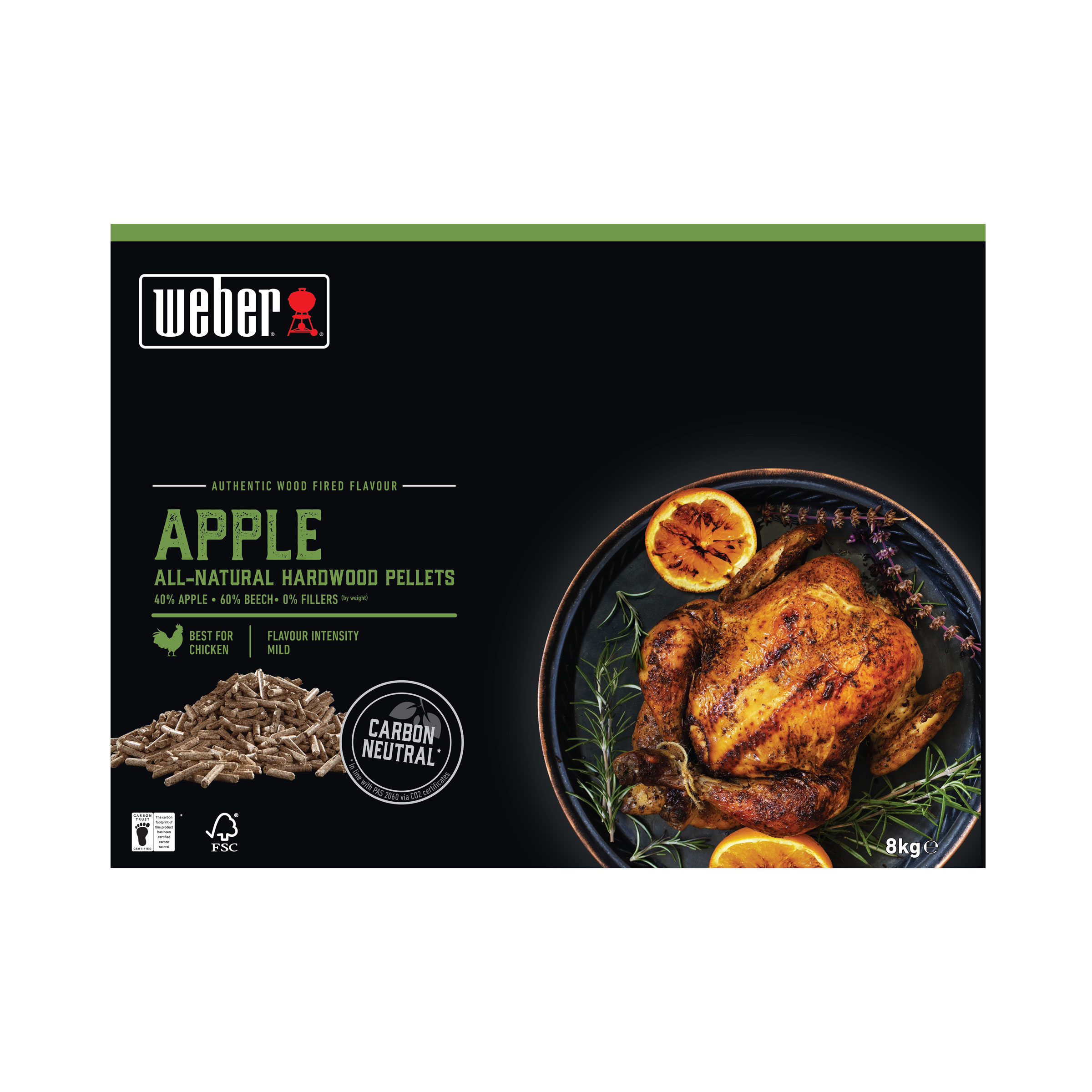 Weber® SmokeFire Räucherpellets Apfel (18291) - Weber