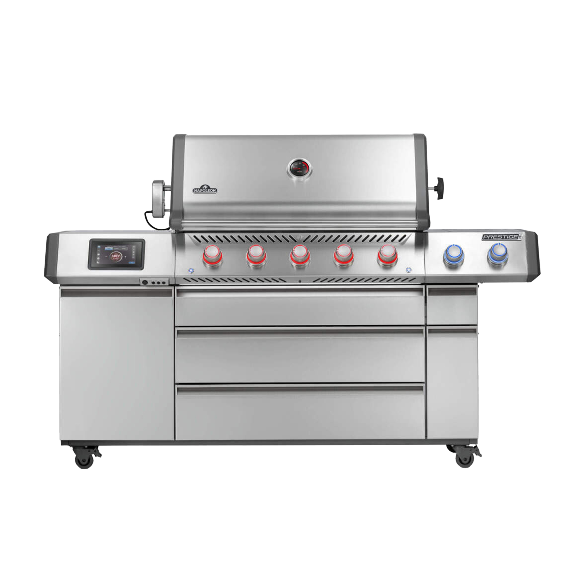 Smarter Gasgrill Napoleon® Prestige PRO™ 665, Edelstahl (PRO665VXRSIBPSS-DE)