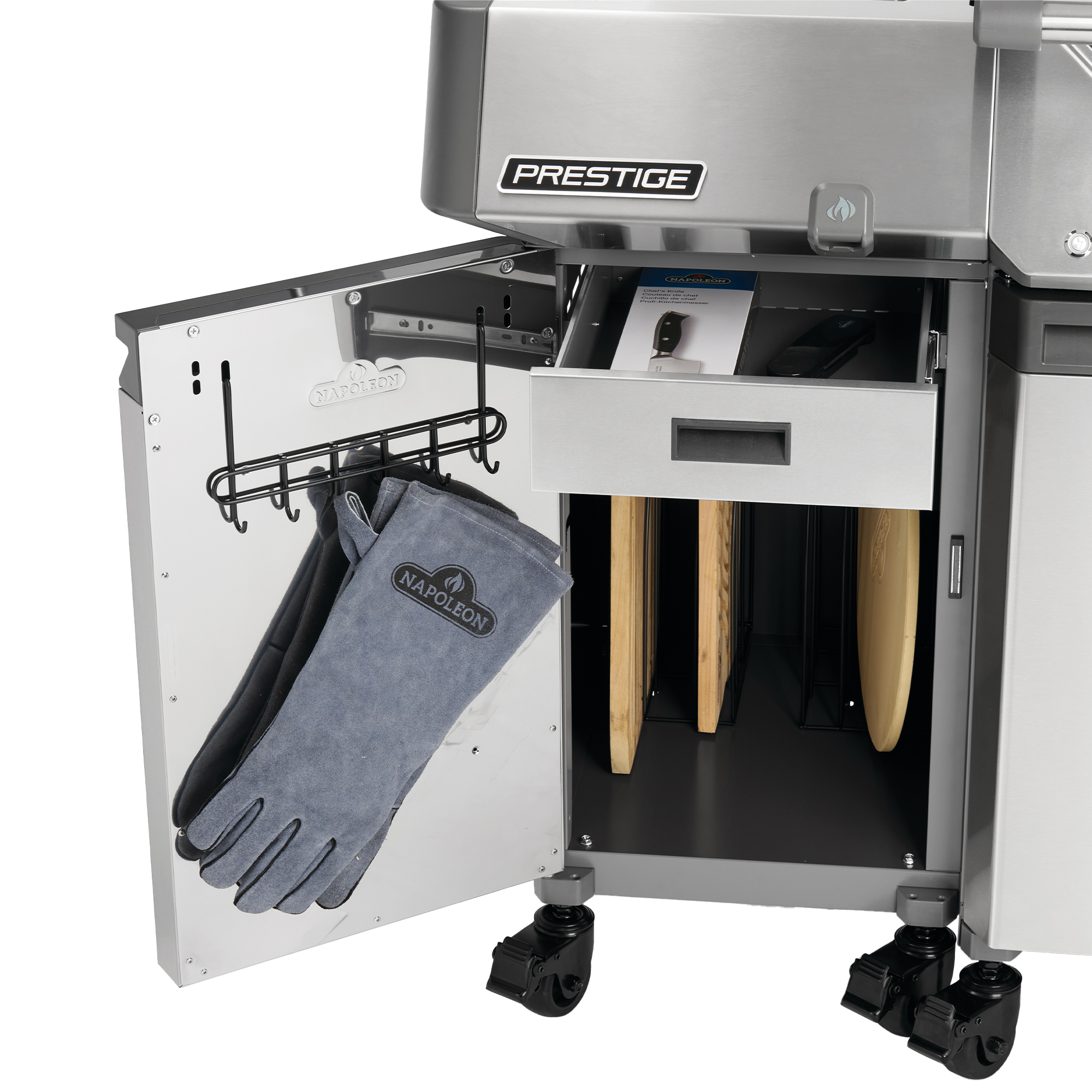 Napoleon® Prestige® Edelstahl-Unterschrank, 2er-Set (68003) - Napoleon