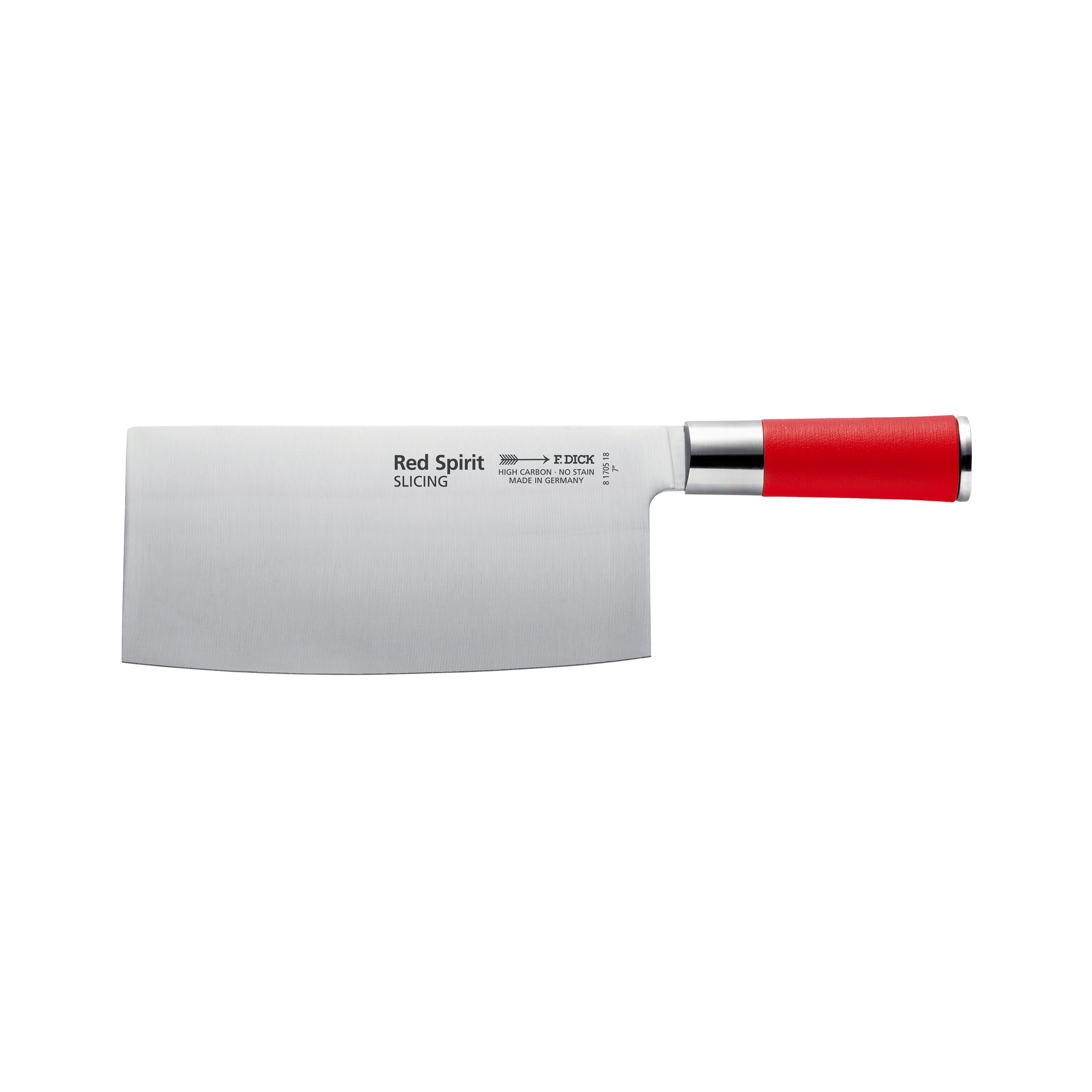 Dick® Red Spirit Chinesisches Kochmesser Slicing, 18 cm (8170518)