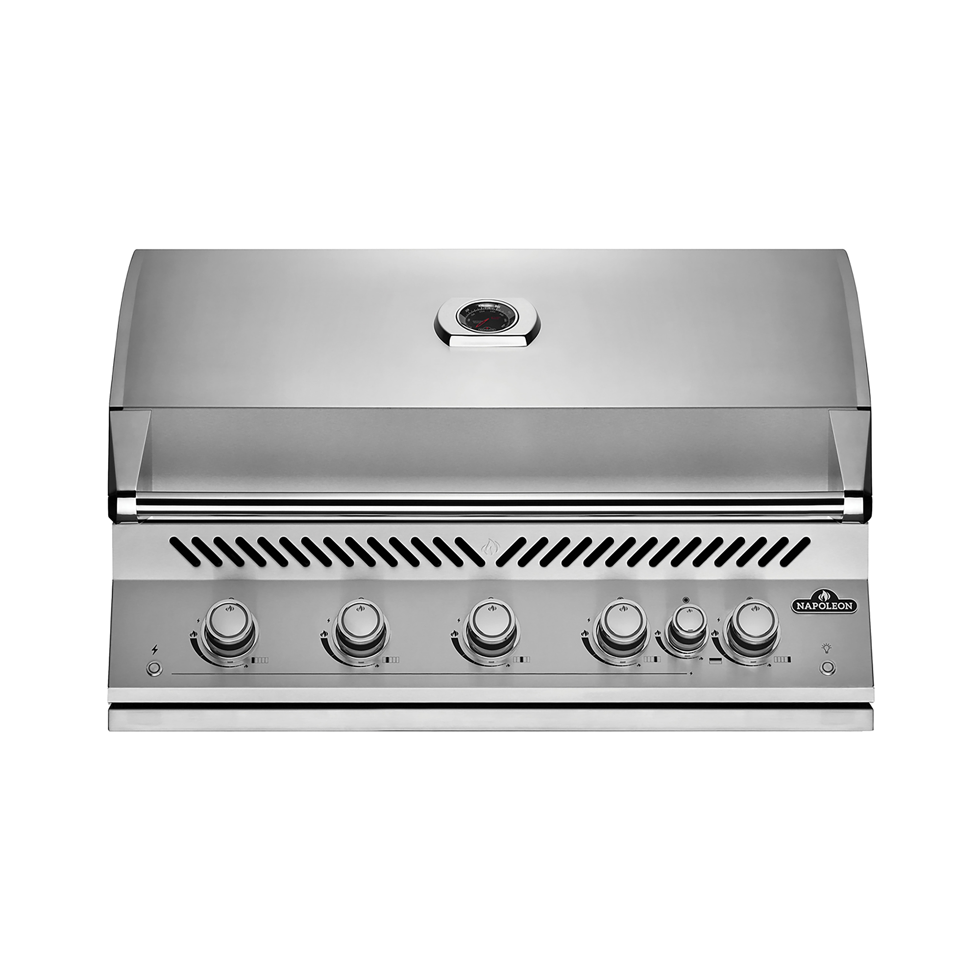 Napoleon® BIG38 Edelstahl Einbaugrill -Modell 2024- inkl. Drehspieß (BIG38RBPSS-1-DE)