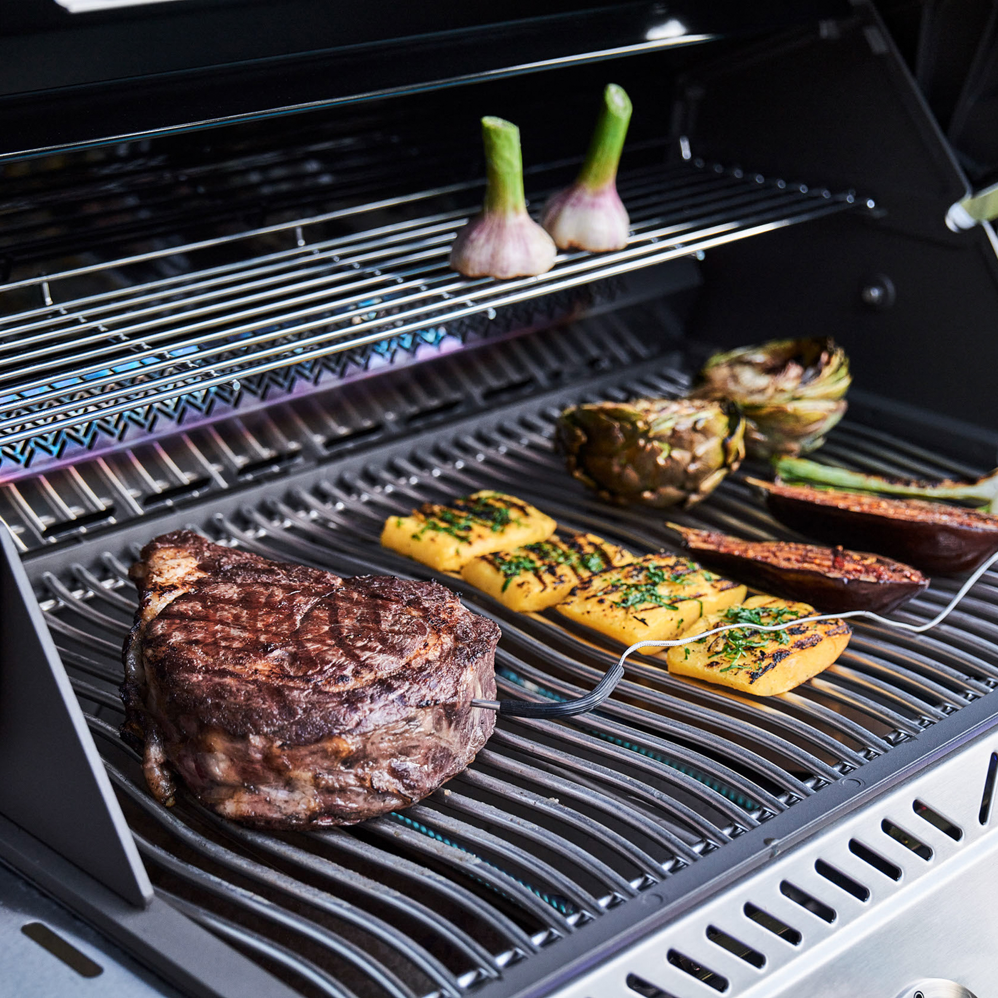 Gasgrill Napoleon® Prestige® 500 Edelstahl Connect Modell 2025 (P500VXRSIBPSS-DE) - Napoleon