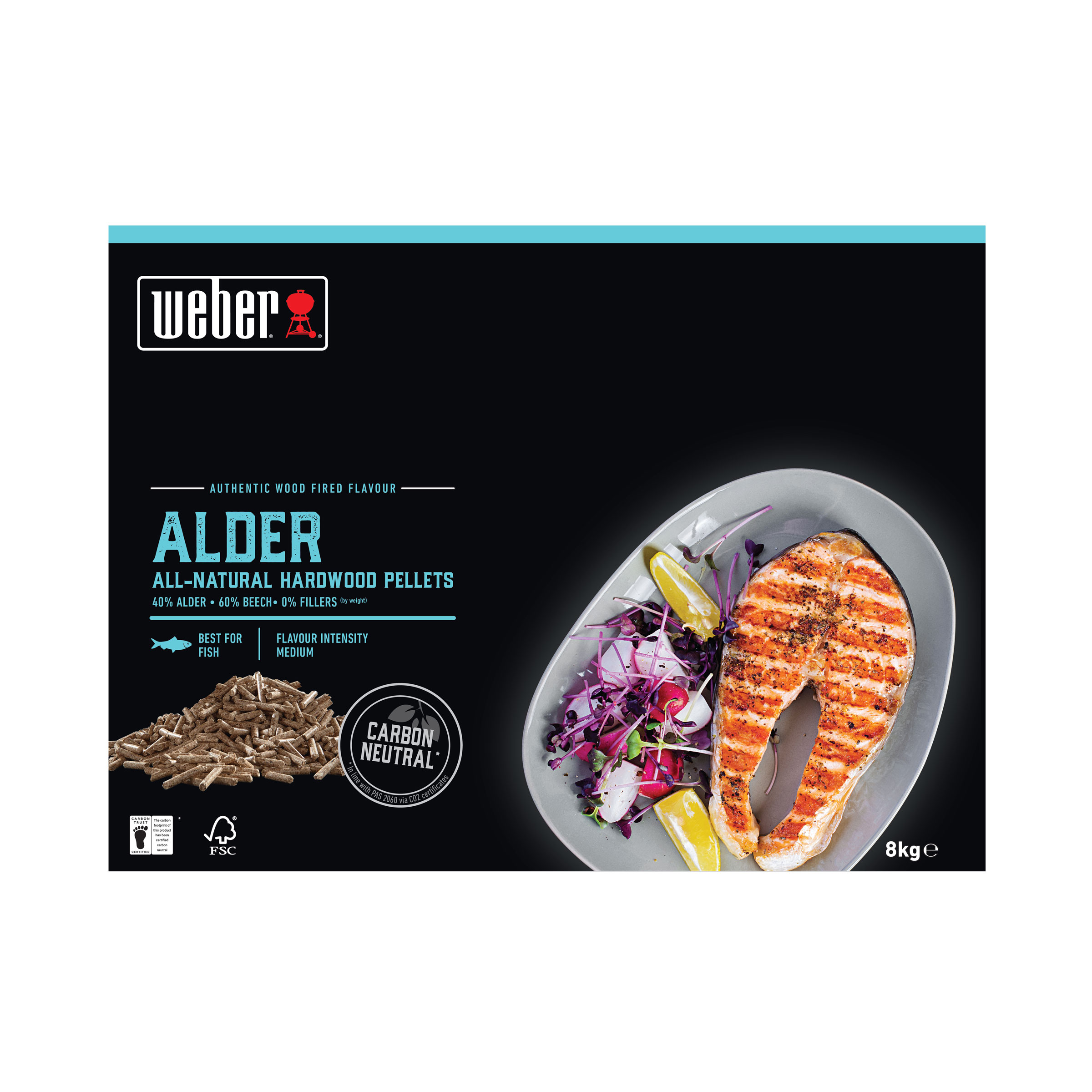 Weber® SmokeFire Räucherpellets Erle (18290) - Weber