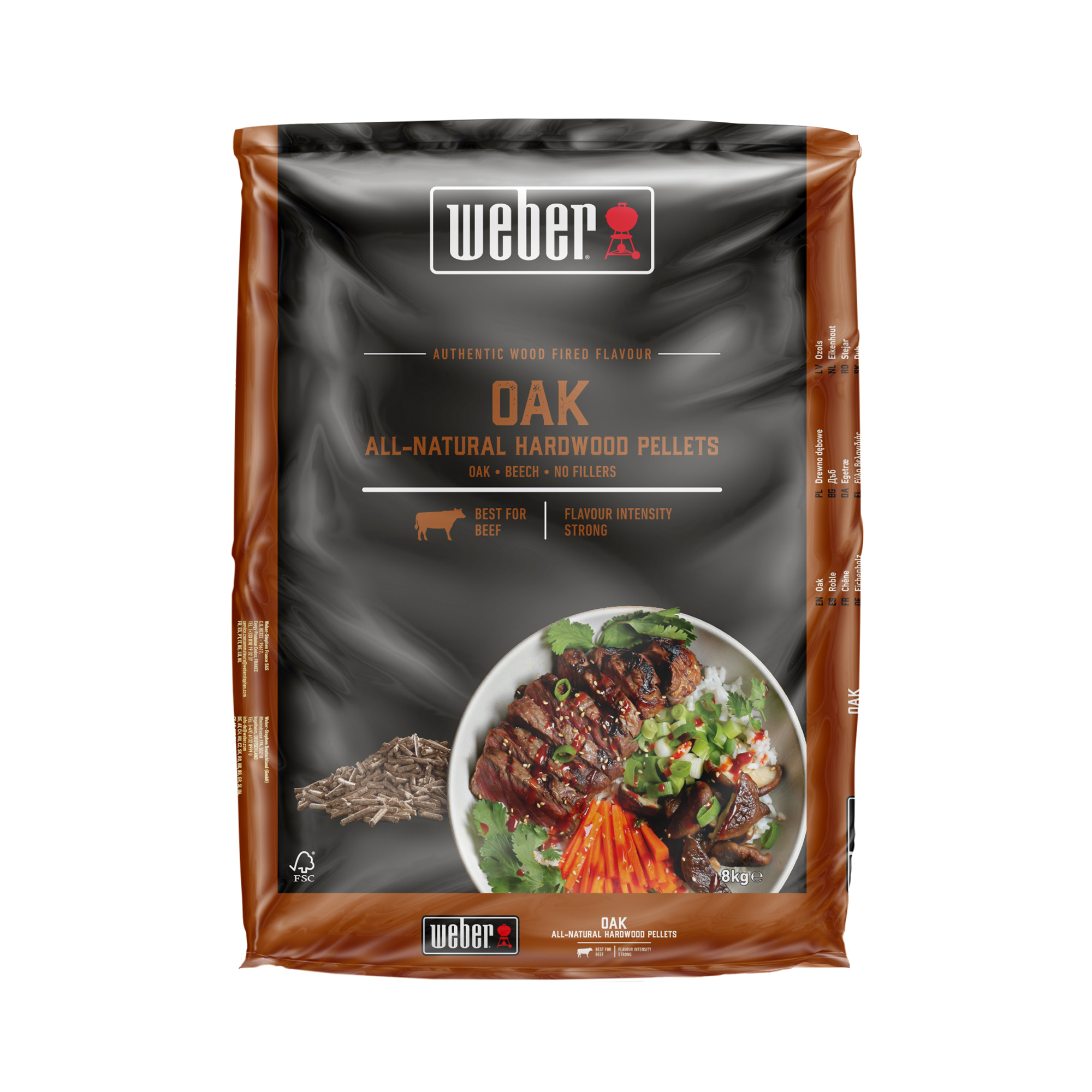 Weber® Holzpellets Eiche, 8 kg (3401053)