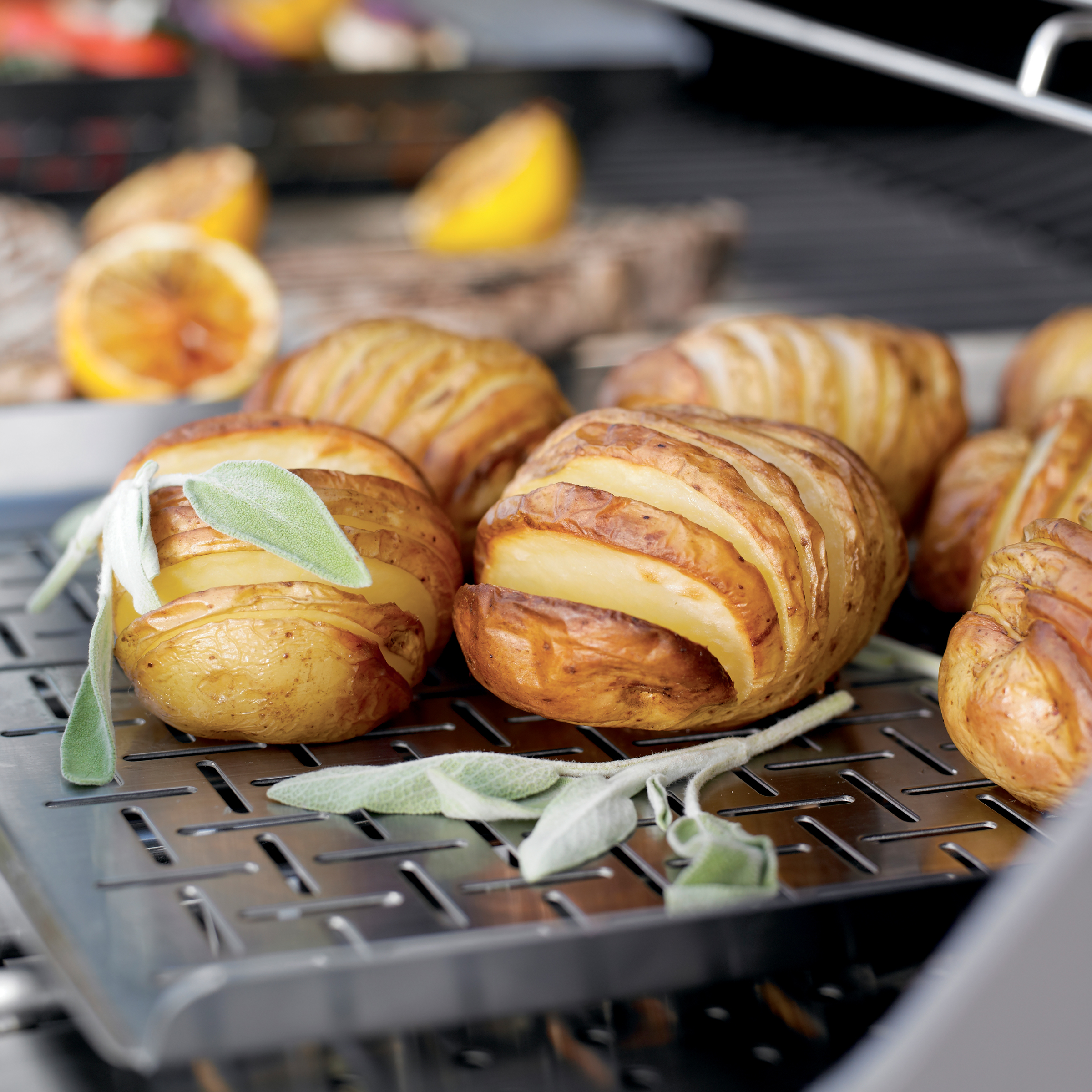 Weber® Edelstahl Deluxe Grillpfanne (6435) - Weber