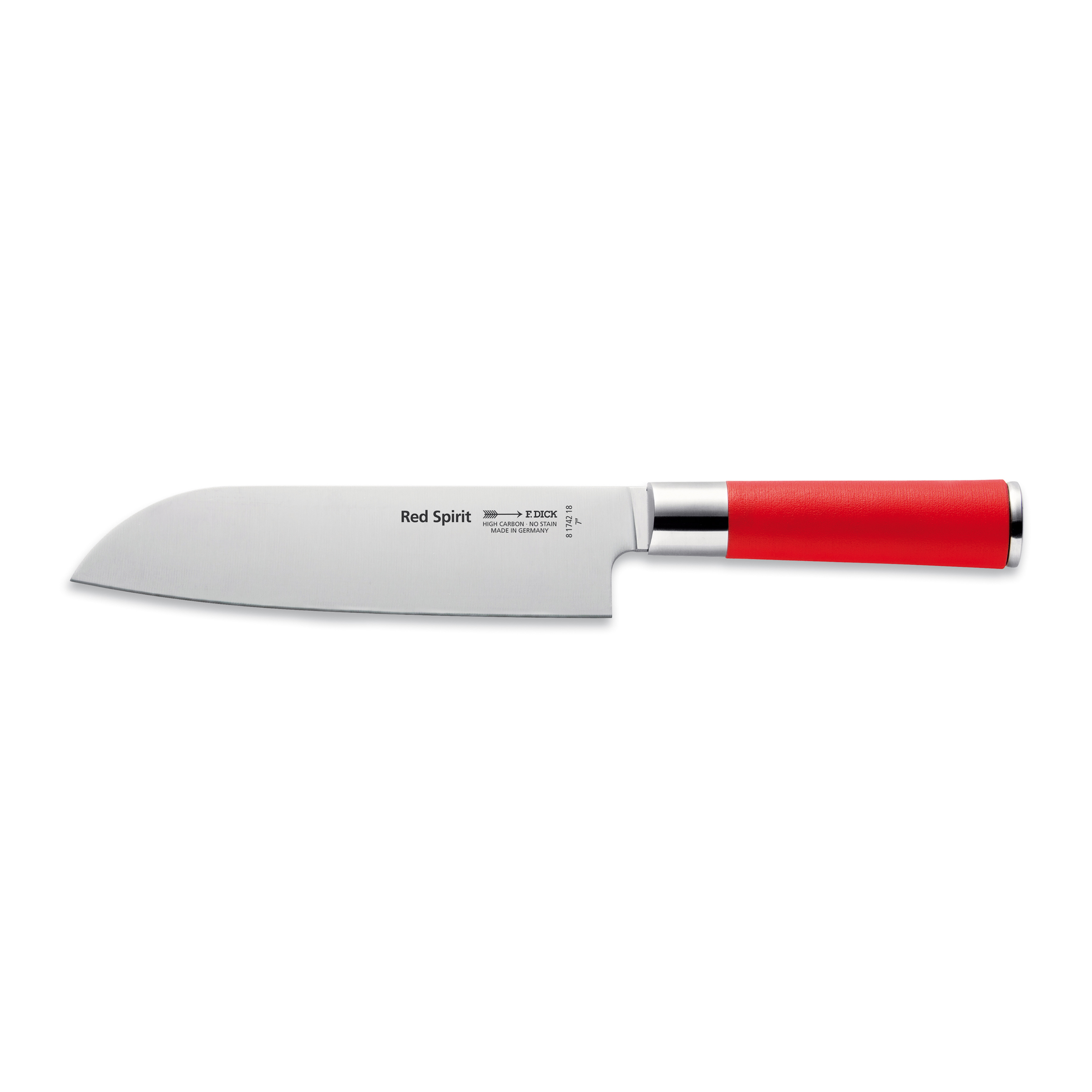 Dick® Red Spirit Kochmesser Santoku, 18 cm (8174218)