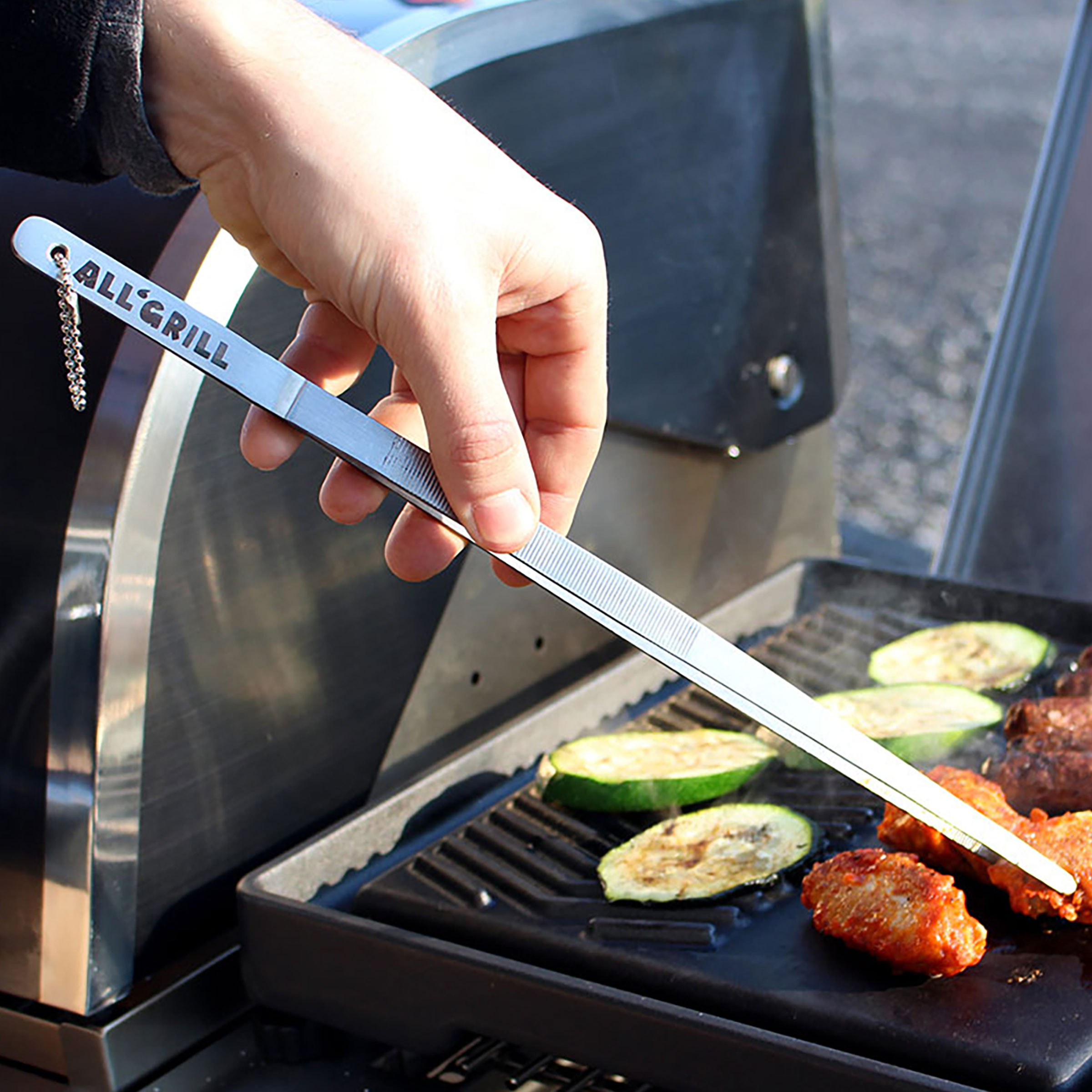 AllGrill® Edelstahl Pinzette, 35 cm (9800) - All'Grill