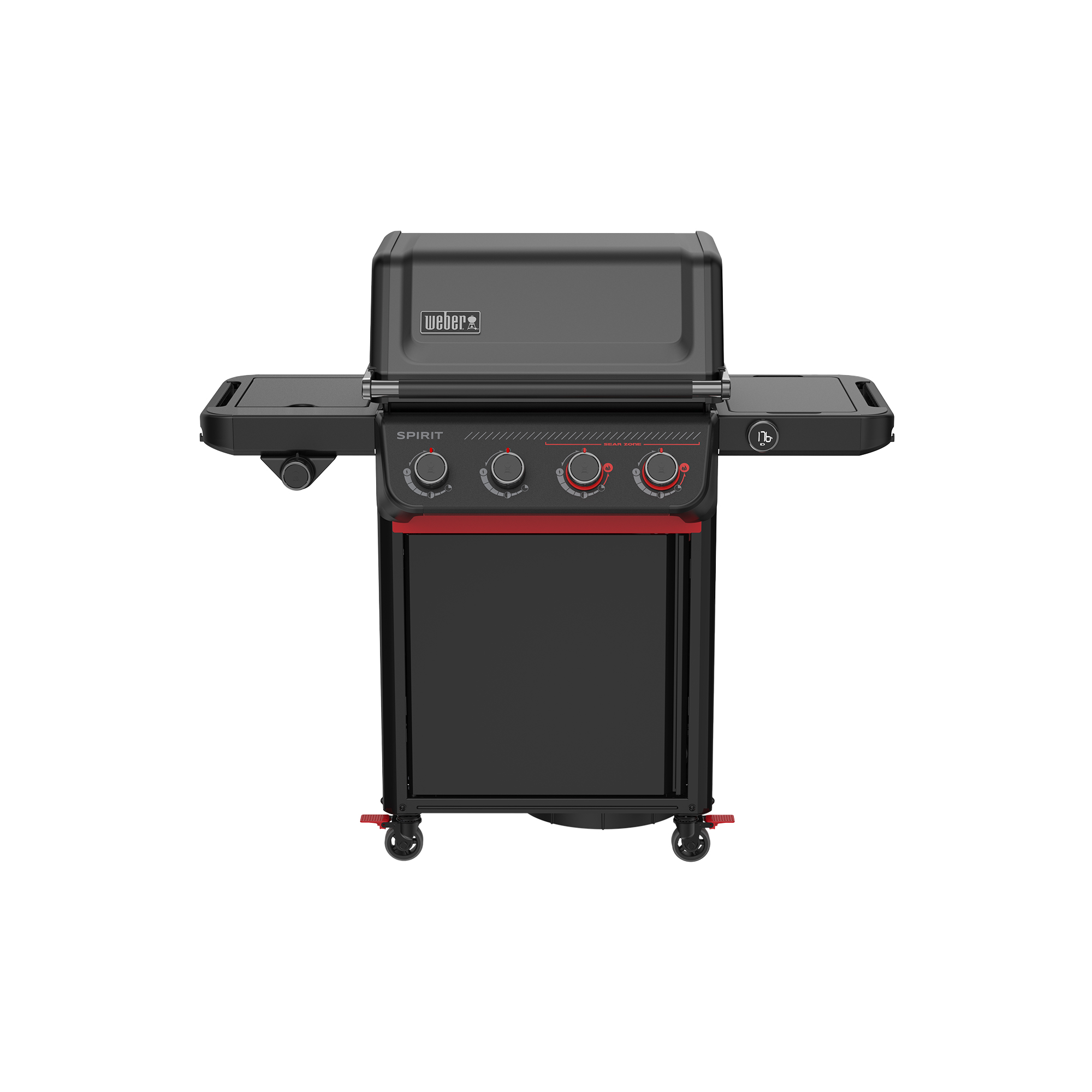 Weber® Spirit EP-435R Stealth Edition mit Seitenkochstelle und Drehspieß (1501511) - Weber