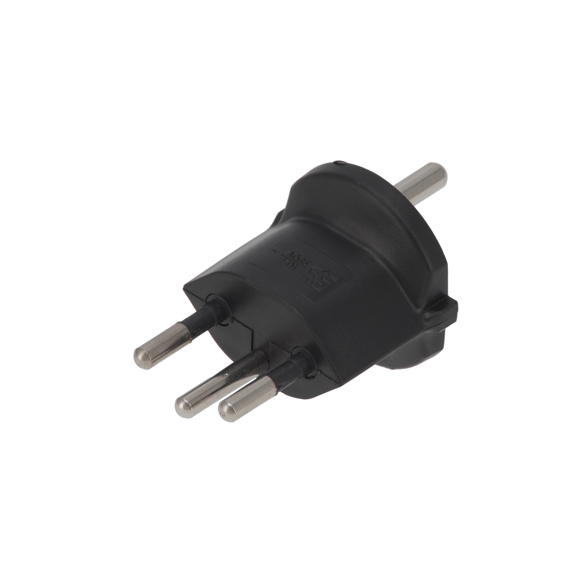 Permanent Fixadapter Schweiz - Stecker SCHUKO Typ F CEE 7 - GrillARENA
