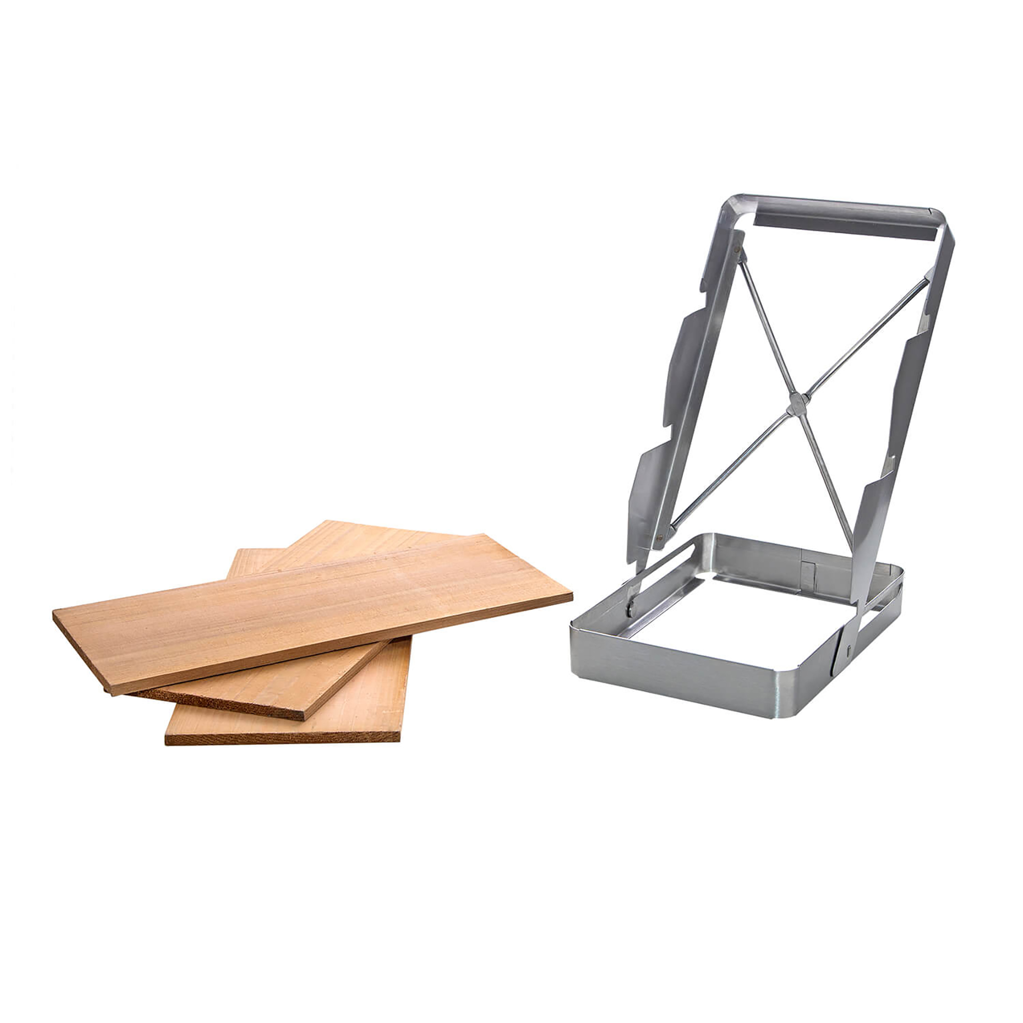 AllGrill® Räucherbrett Treppe, klappbar (9851) - All'Grill AllGrill® Räucherbrett Treppe, klappbar (9851) - All'Grill