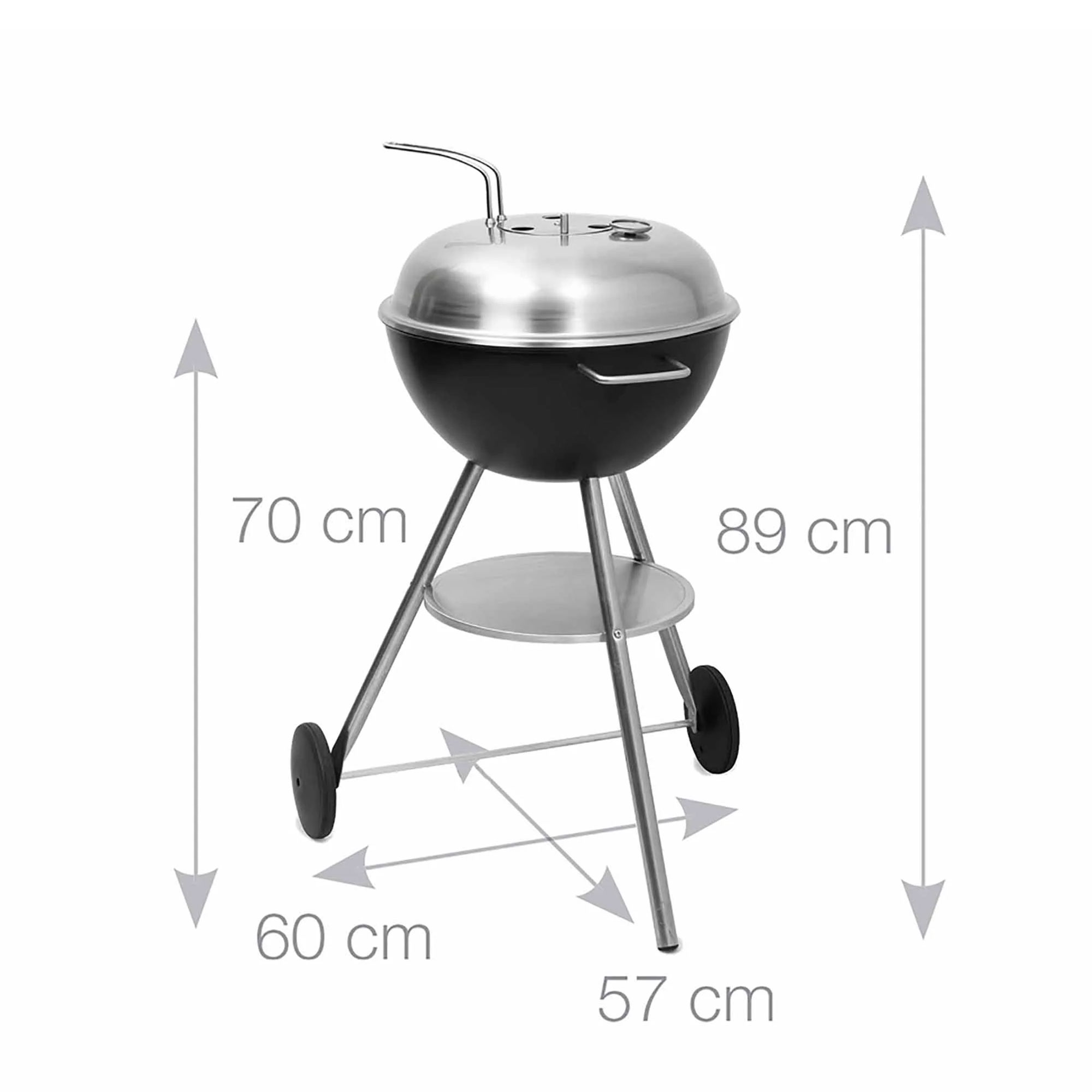 Martinsen® Holzkohle Kugelgrill 1600 (109004)  - Martinsen