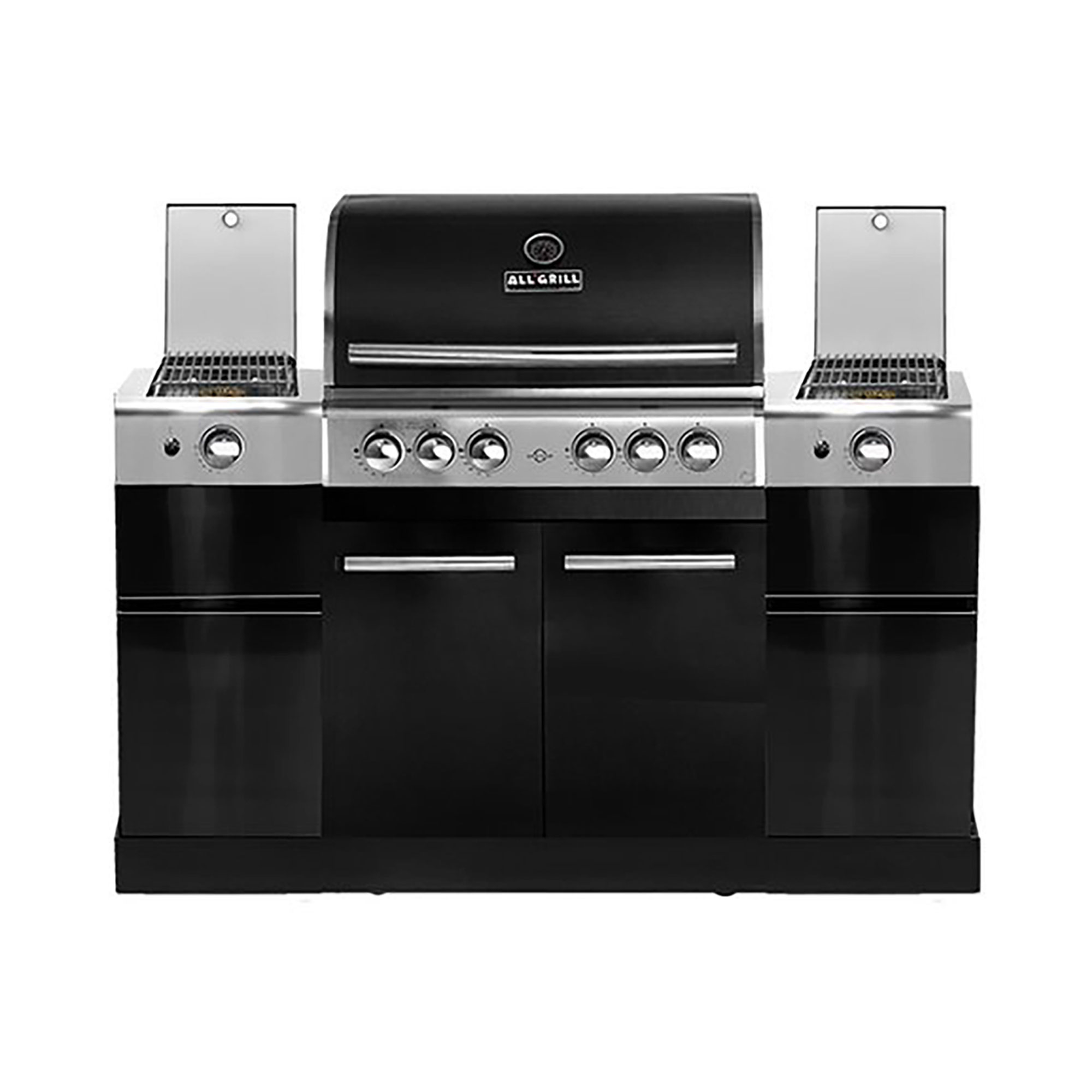 AllGrill® Chef L Black Außenküchen-Set S4 (500-S4)