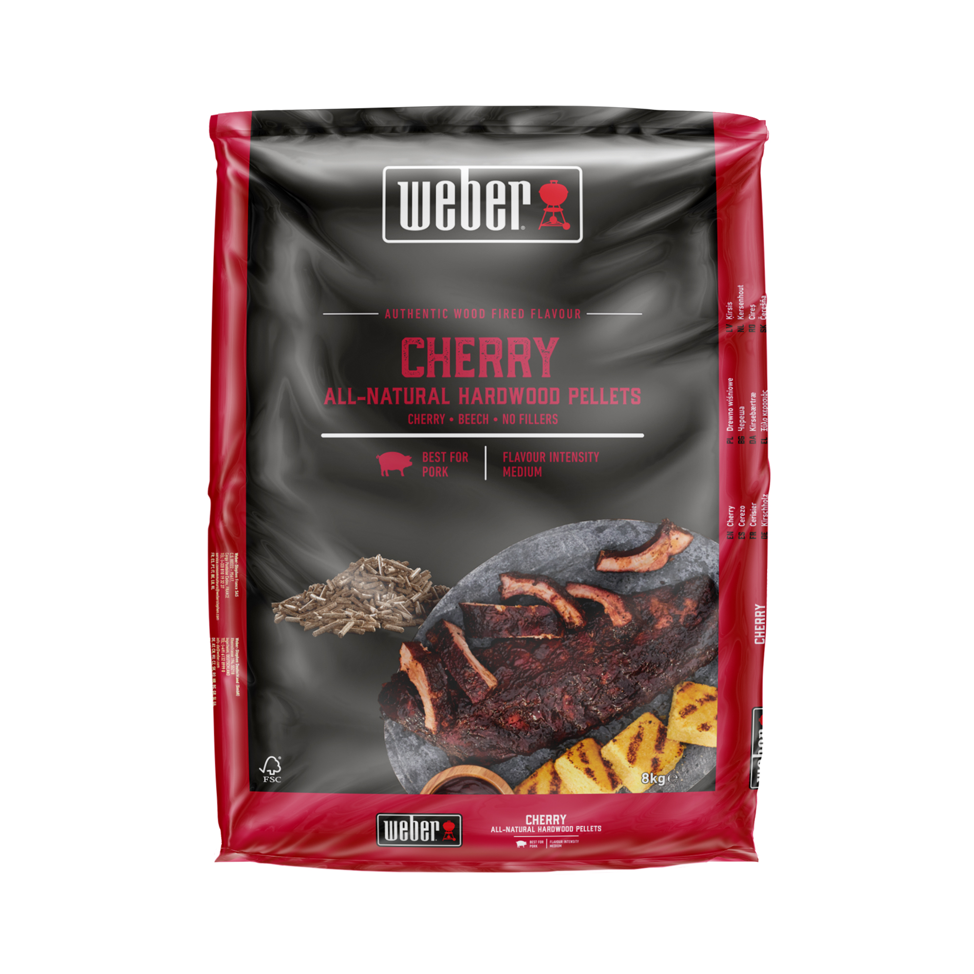 Weber® Holzpellets Kirsche, 8 kg (3401050)