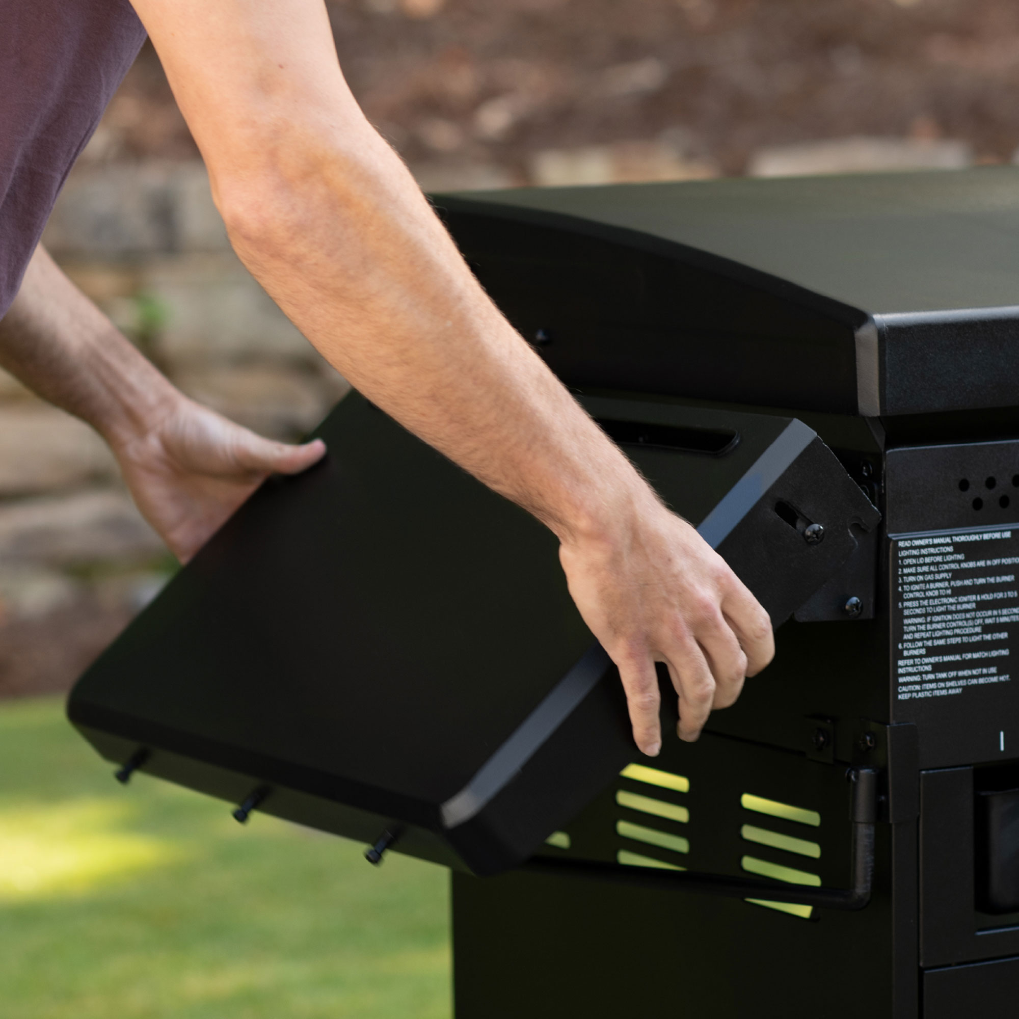 Masterbuilt® Char-Griller® Flat Iron Premium Gasgrill (CG30354625) - Char-Griller