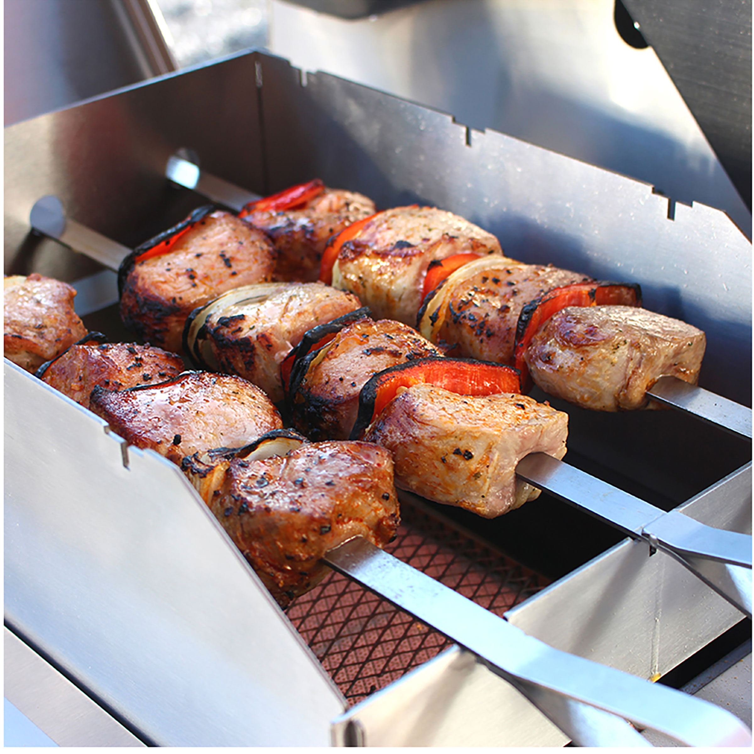 AllGrill® Edelstahl Schaschlikspieß (88045) - All'Grill