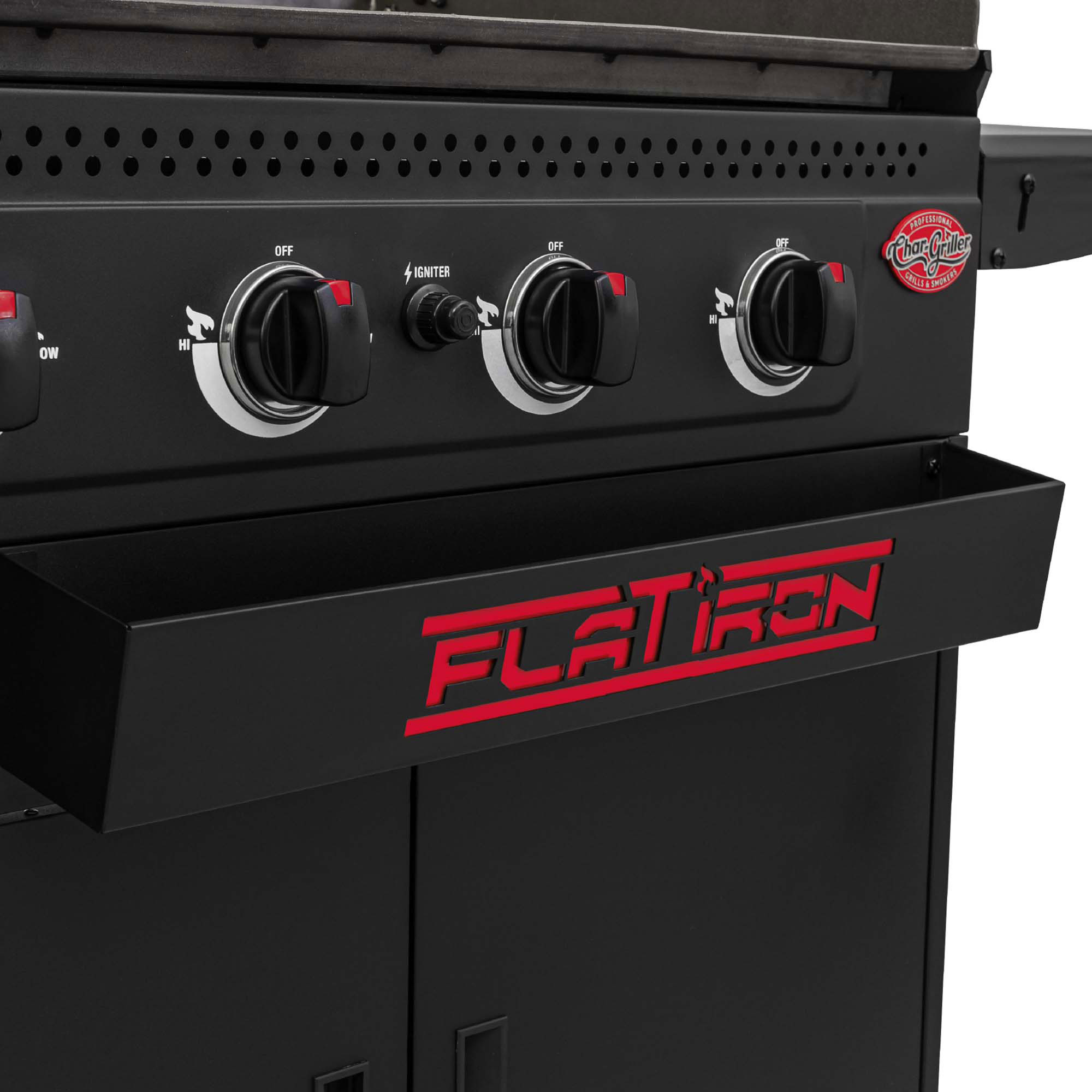 Masterbuilt® Char-Griller® Flat Iron Premium Gasgrill (CG30354625) - Char-Griller